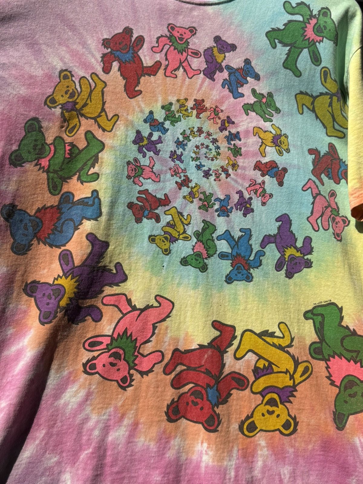 Vintage 💥Vintage Liquid Blue Grateful Dead Dancing Bears 00s T-Shirt Size US L / EU 52-54 / 3 - 3 Thumbnail