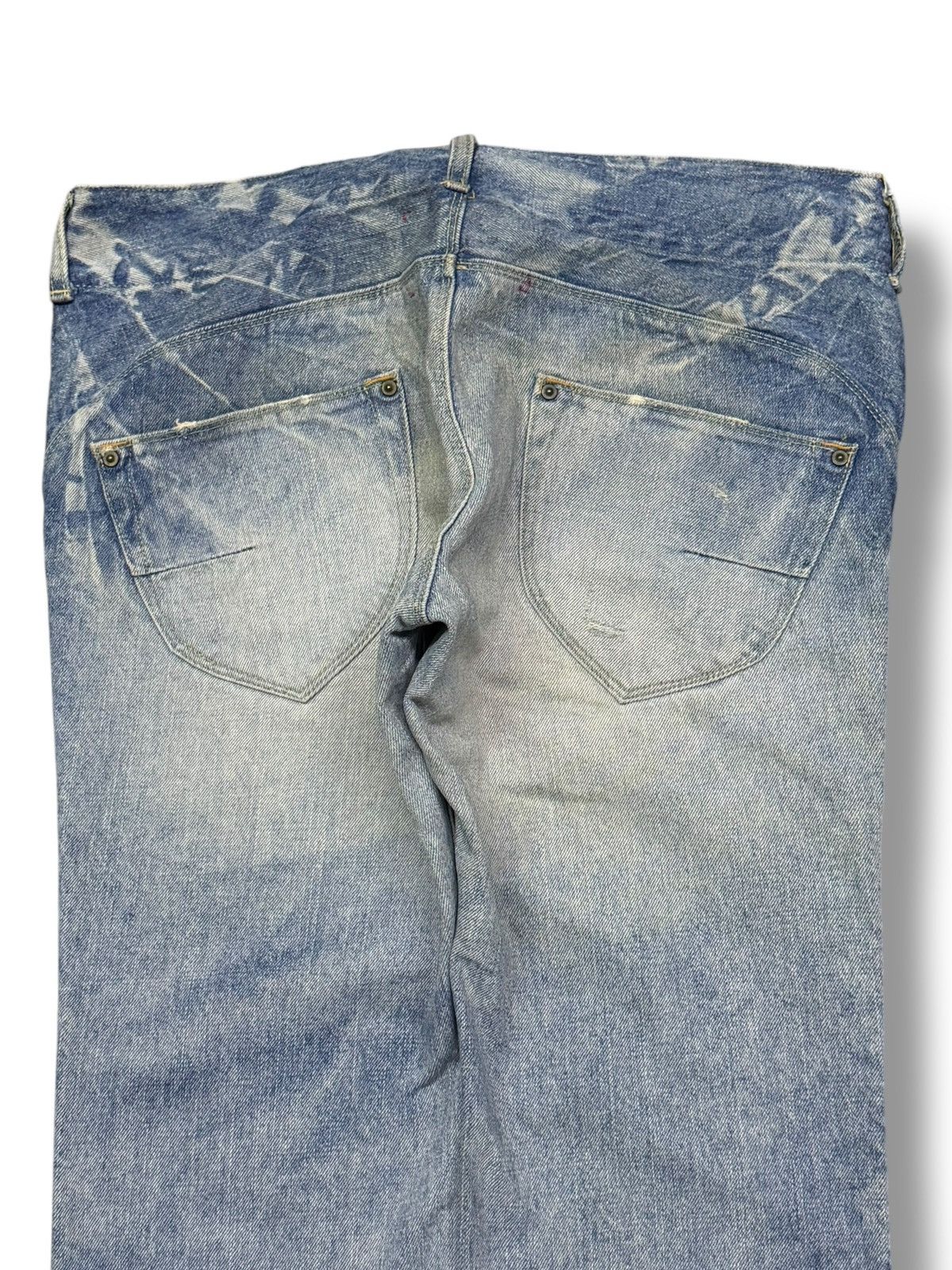 Hysteric Glamour Vintage Sputnik Japan Distressed Archive Y2K Japanese Denim Size US 34 / EU 50 - 5 Thumbnail