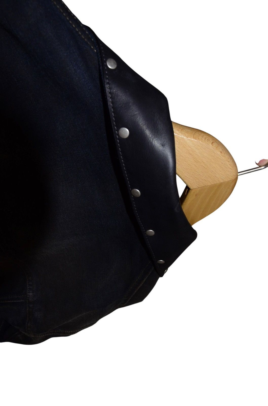 Acne Studios Acne studios leather coat denim jacket Size US S / EU 44-46 / 1 - 4 Thumbnail
