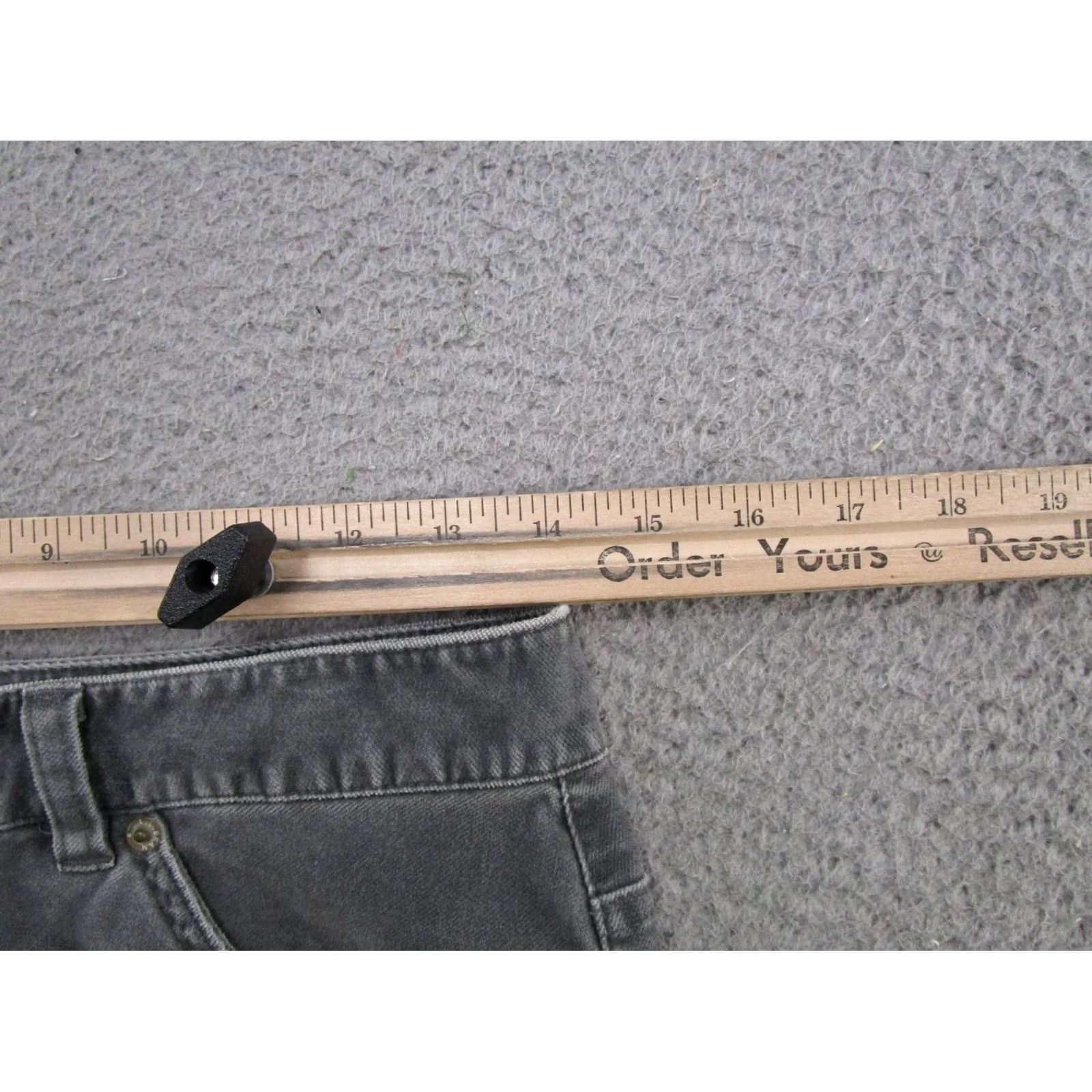 Vintage LL Bean Skirt Women's Size 6 A-Line Midi Gray Velour 0 80s Preppy Vintage No_GFQ1 Outdoors Size 28" / US 6 / IT 42 - 3 Thumbnail