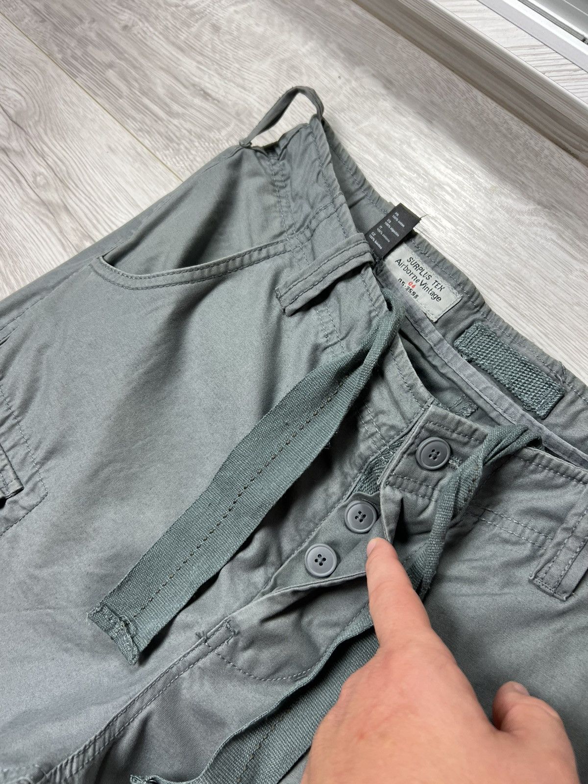 Other Surplus Tex Airborne Vintage Multi Pockets Cargo Pants Size US 32 / EU 48 - 9 Thumbnail