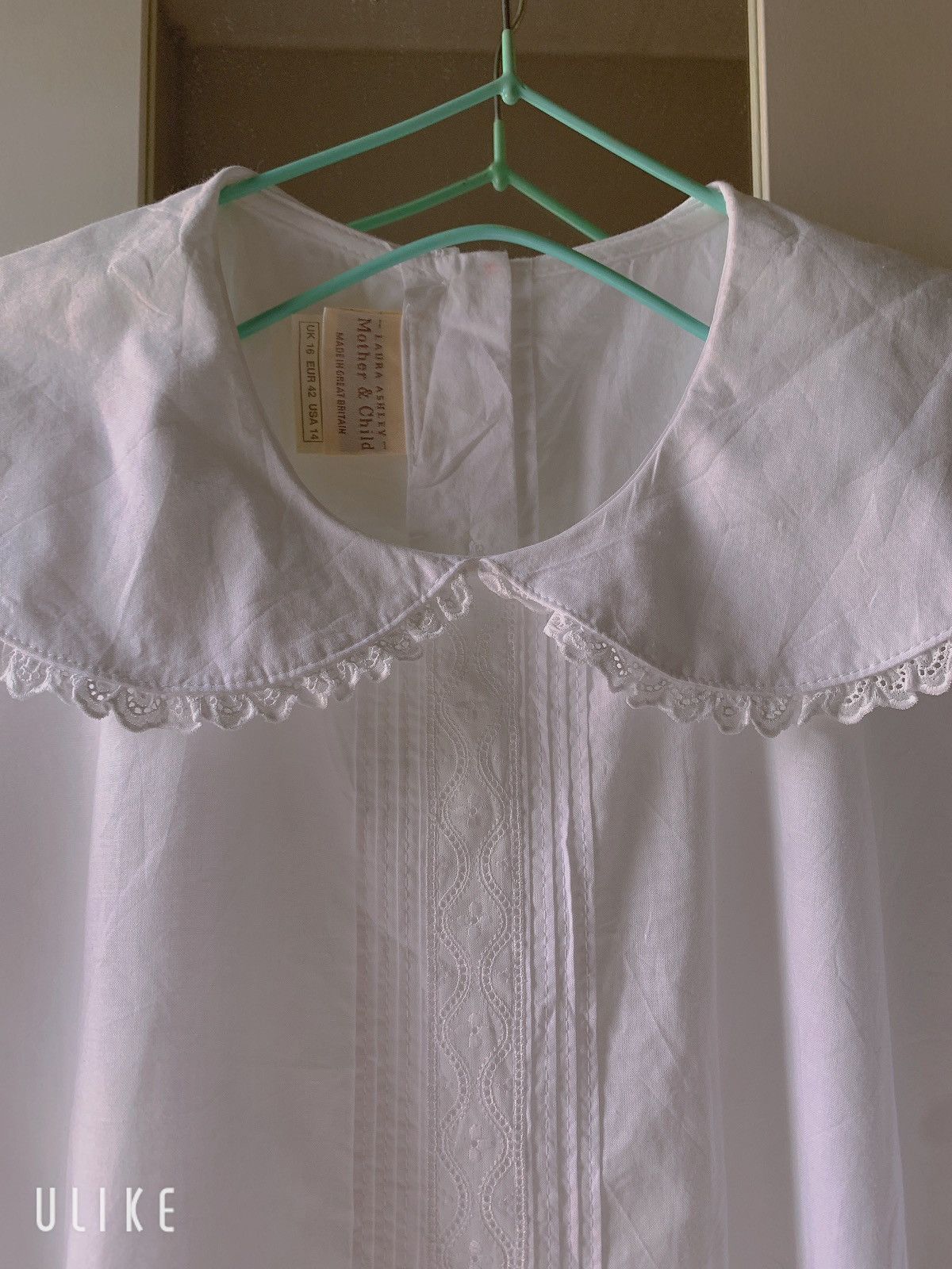 Vintage Laura Ashley vintage white blouse Size L / US 10 / IT 46 - 3 Thumbnail