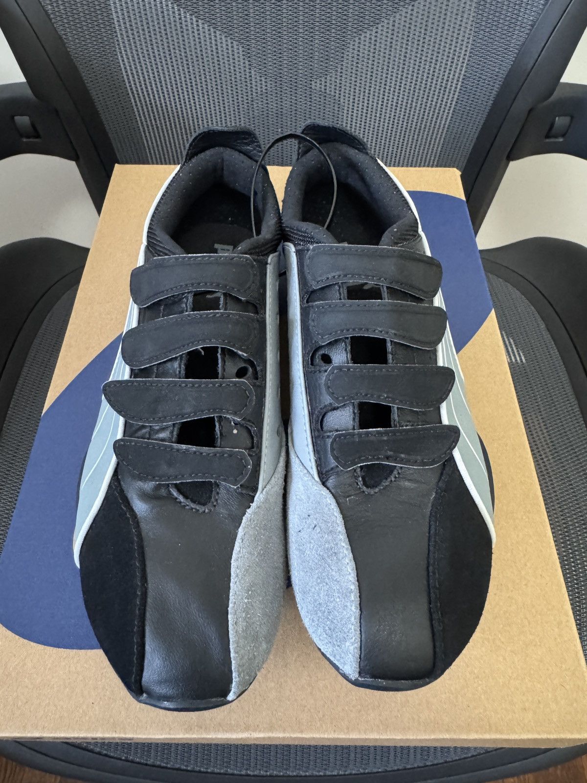 Puma Vintage Puma Y2K Velcro Black Grey Mostro Speedcat Sneakers Size US 5.5 / IT 35.5 - 11 Thumbnail