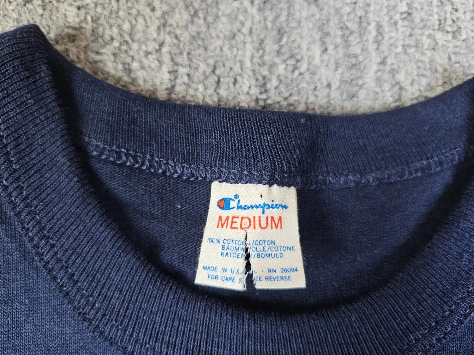 Champion Champion Yankees 1988 T-Shirt Single Stitch USA Navy Blue M Size US M / EU 48-50 / 2 - 5 Thumbnail