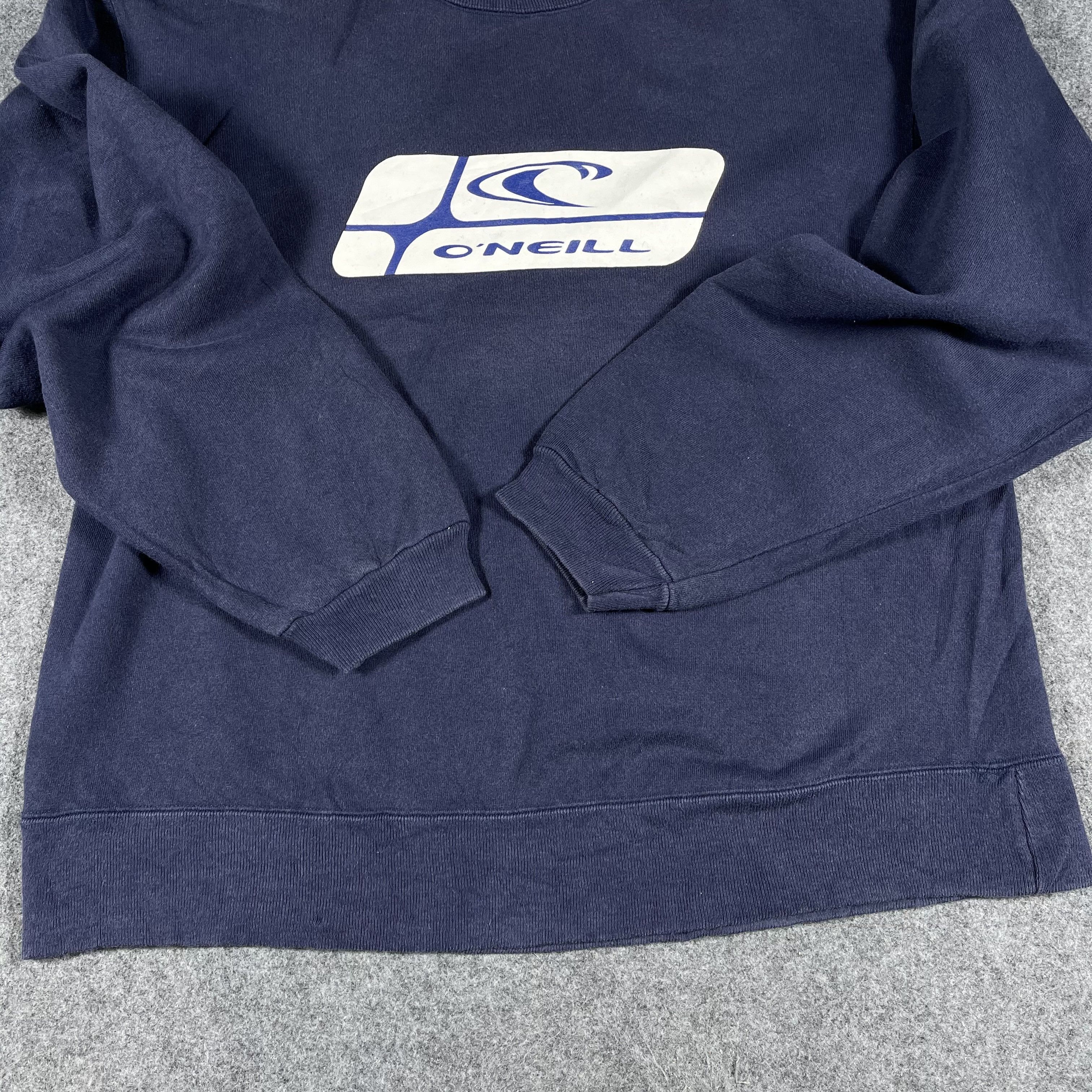 O'Neill Vintage Faded Blue Oneill Sweatshirt F61 Size US L / EU 52-54 / 3 - 4 Thumbnail
