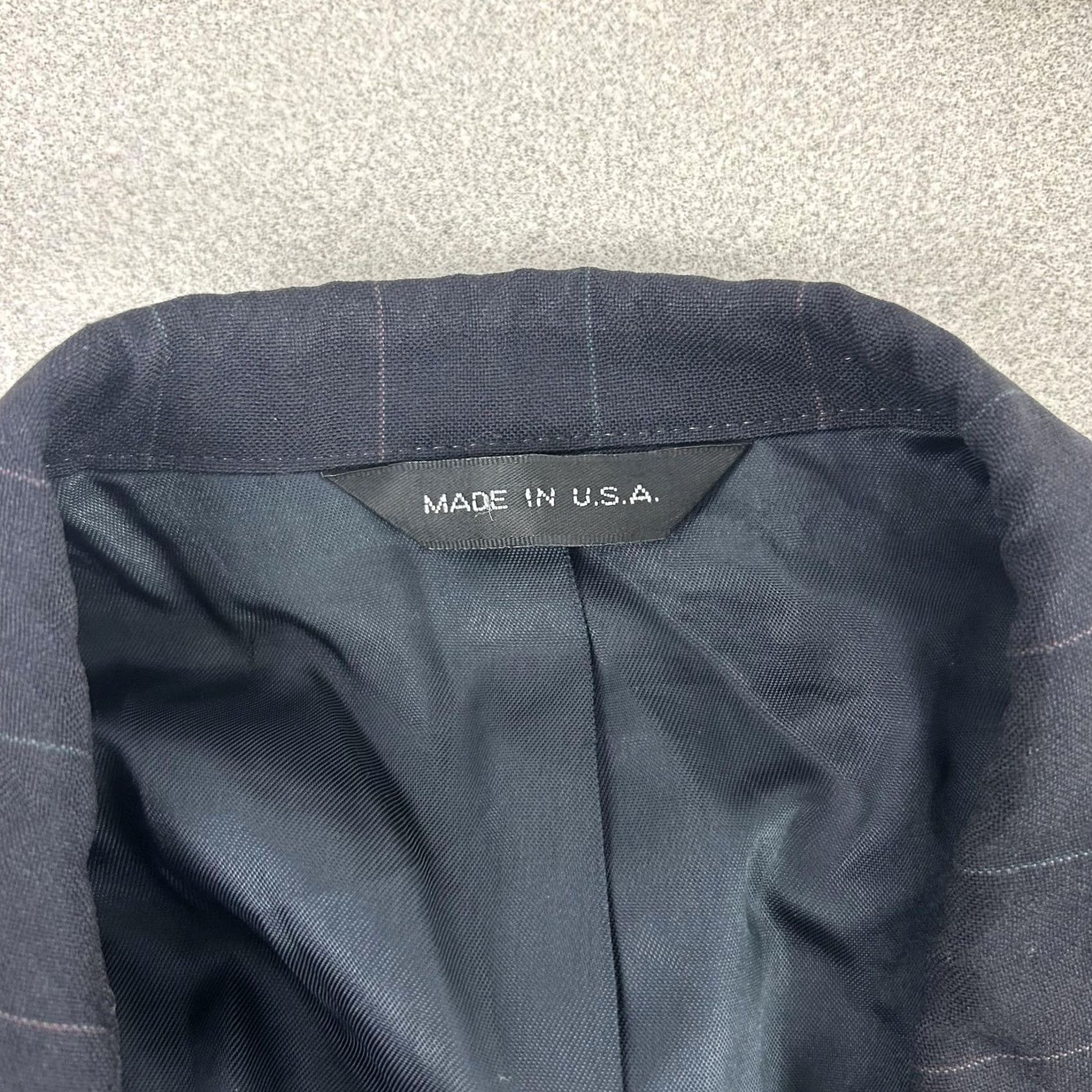 Ralph Lauren Vintage Ralph Lauren Polo University Club Suit Jacket Mens 42 Blue Wool 2 Button Notch Lapel 1990s Regular 2 Piece S Jacket Size US XL / EU 56 / 4 - 4 Thumbnail