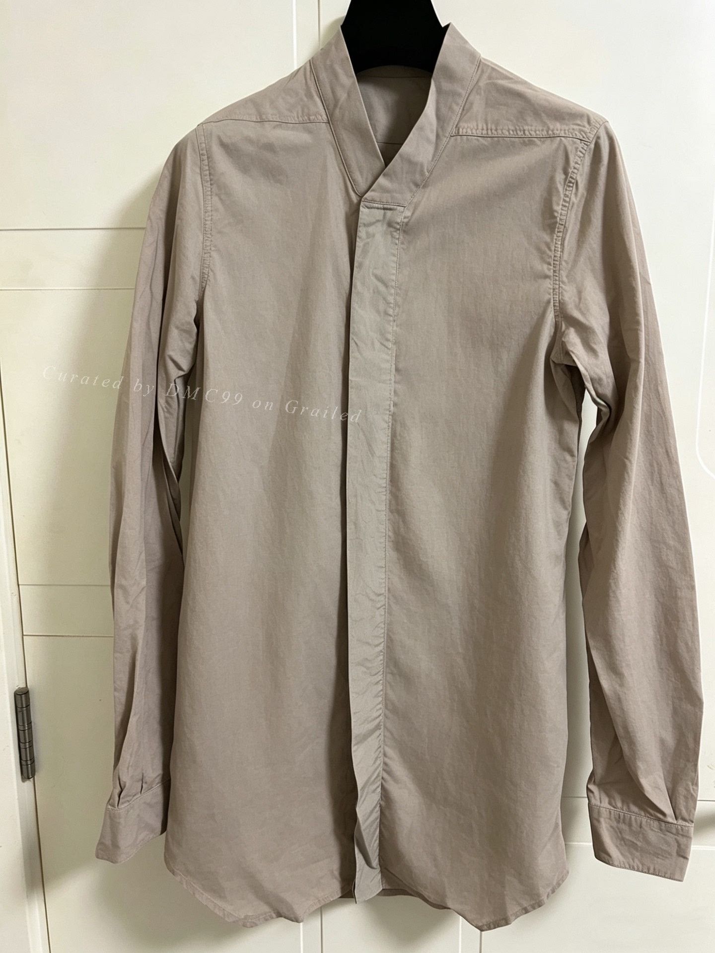 Rick Owens Rick Owens Slim Fit Shirt Size US M / EU 48-50 / 2 - 1 Thumbnail