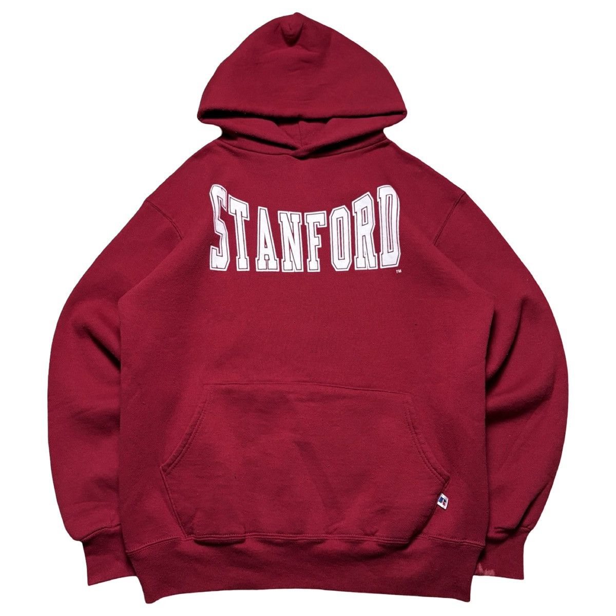 Russell Athletic Vintage Russell Athletics Stanford Hoodie Distressed USA L Size US L / EU 52-54 / 3 - 1 Thumbnail