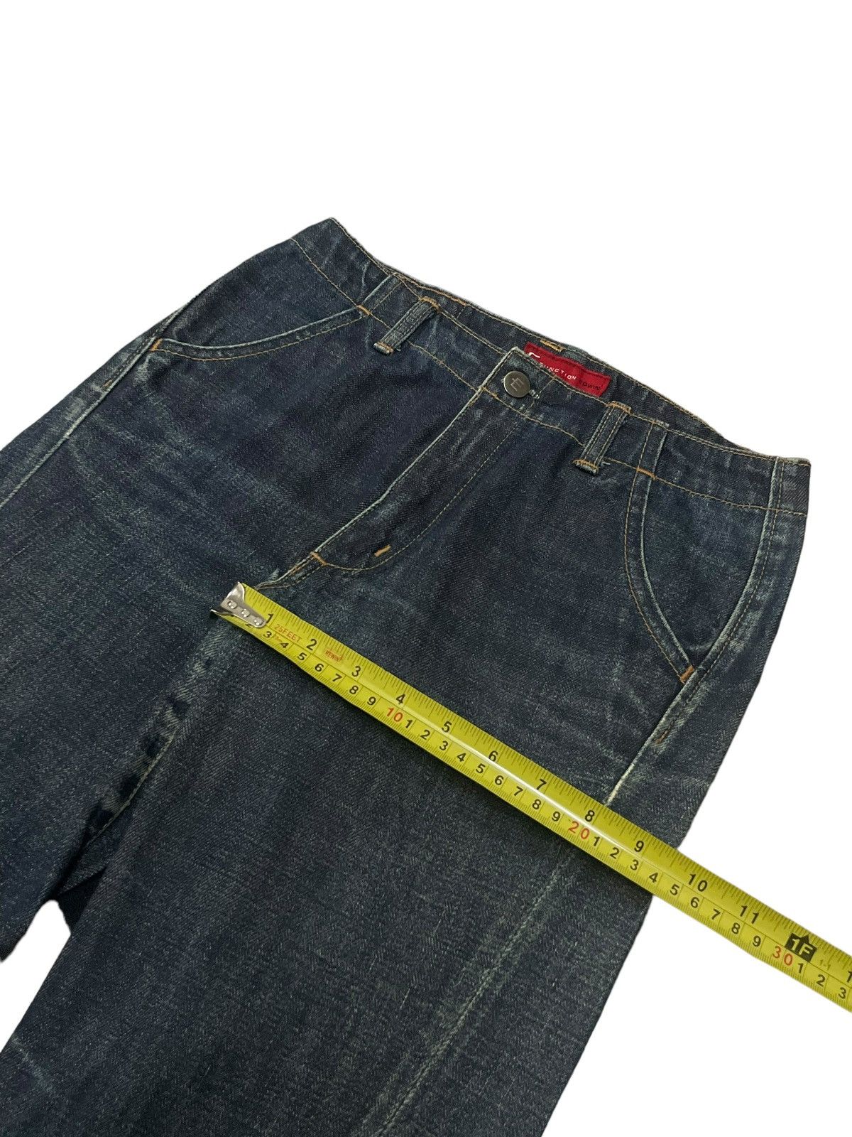 Edwin Vintage Edwin E Function Fade Wash Twisted Style Flare Jeans Size US 29 - 16 Thumbnail