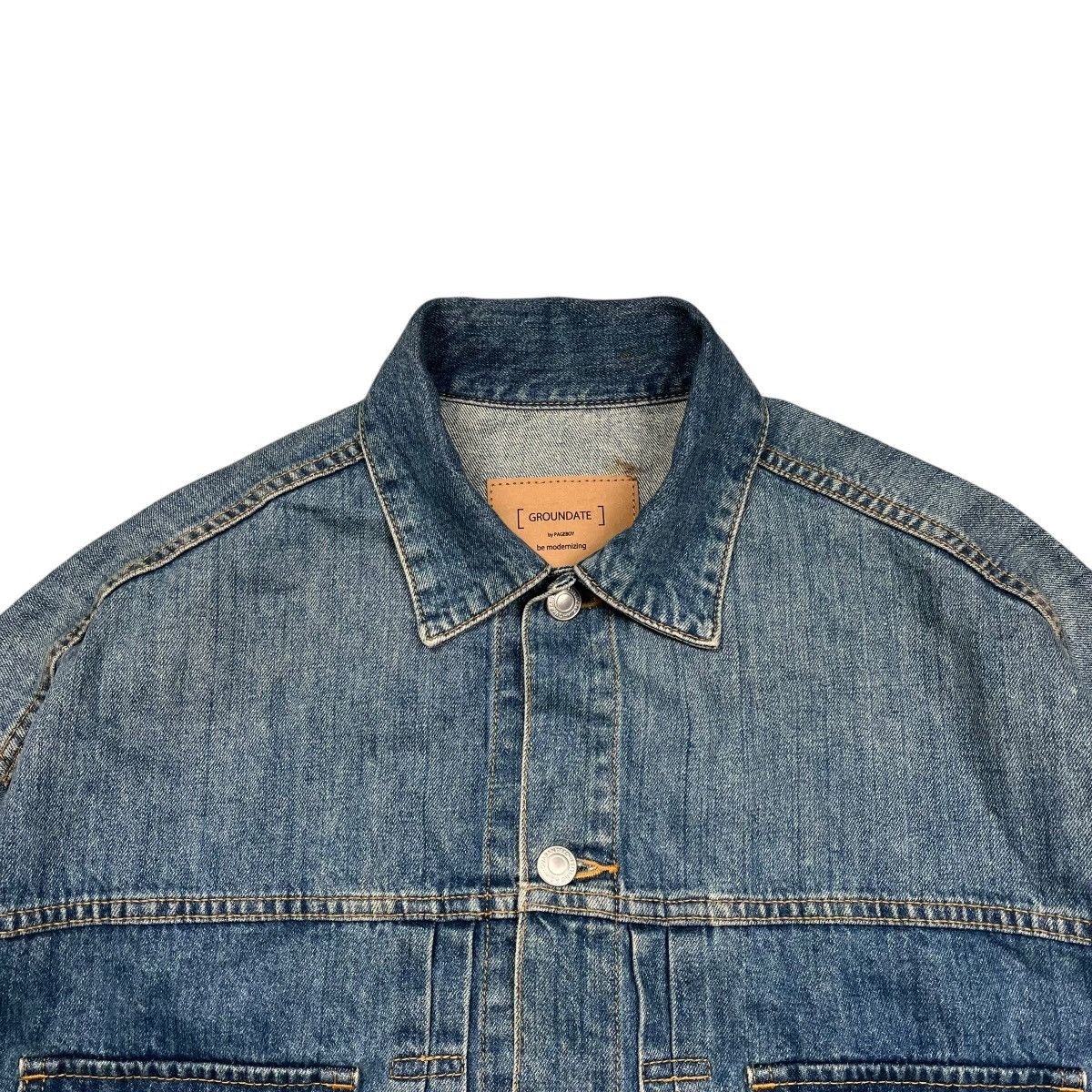Japanese Brand Type 2 Denim Jacket Buckle Back Pageboy Size US M / EU 48-50 / 2 - 5 Thumbnail