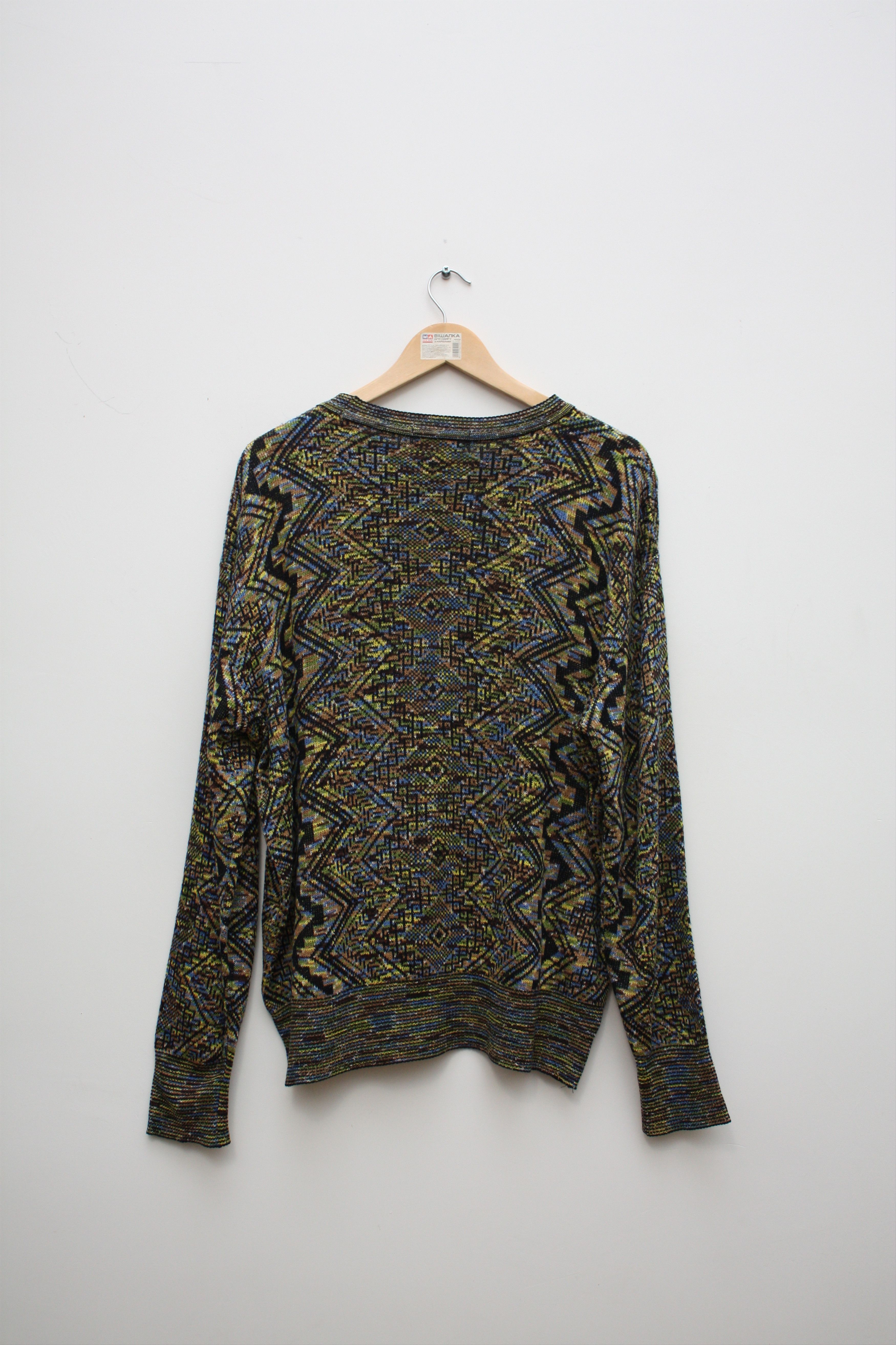 Missoni Missoni Abstract Knitted Sweater Size US L / EU 52-54 / 3 - 2 Thumbnail