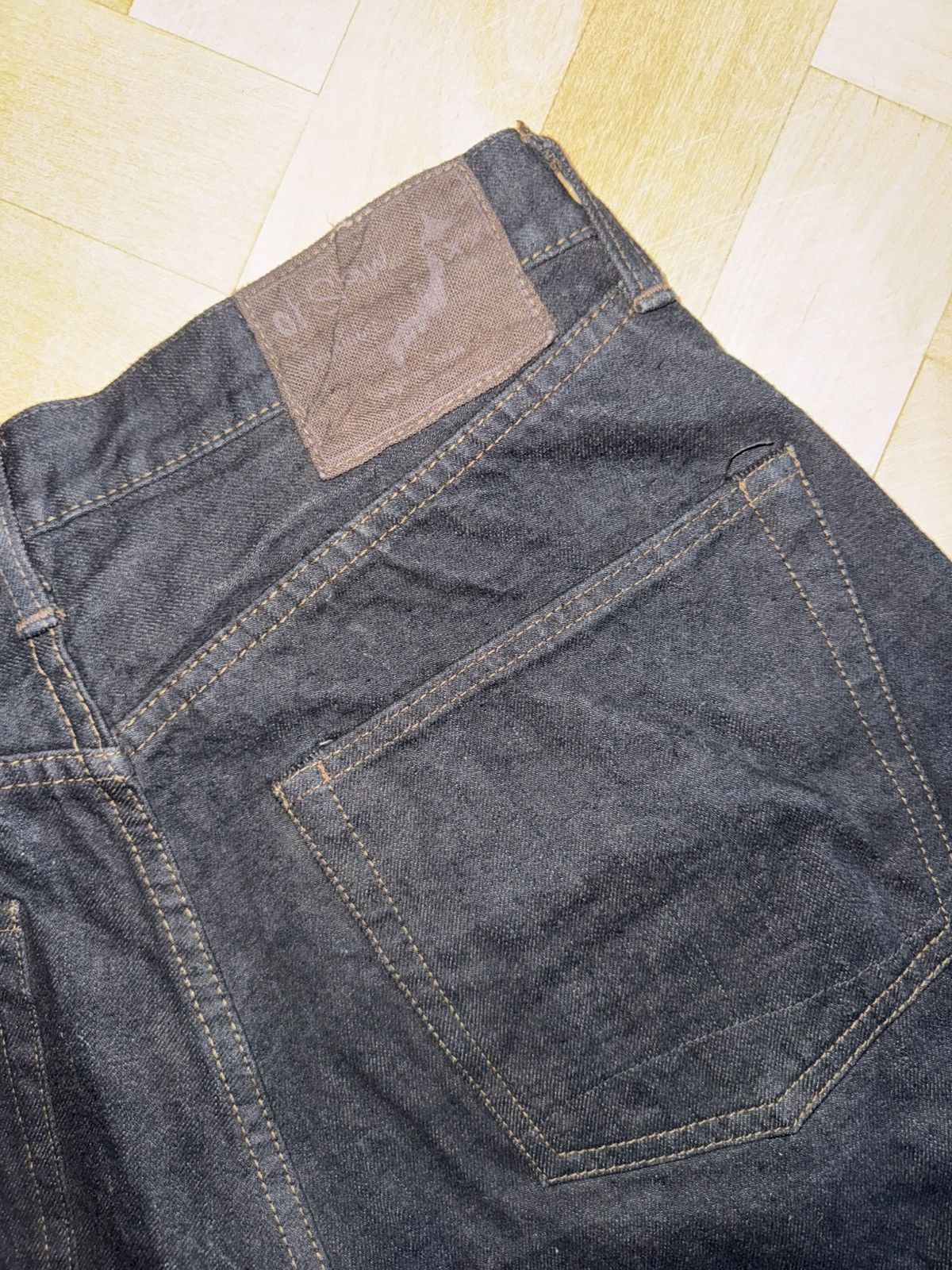 Evan Kinori × Orslow Evan Kinori x Orslow Wide Leg One Wash Mud Dye Size 32 Size US 32 / EU 48 - 4 Thumbnail