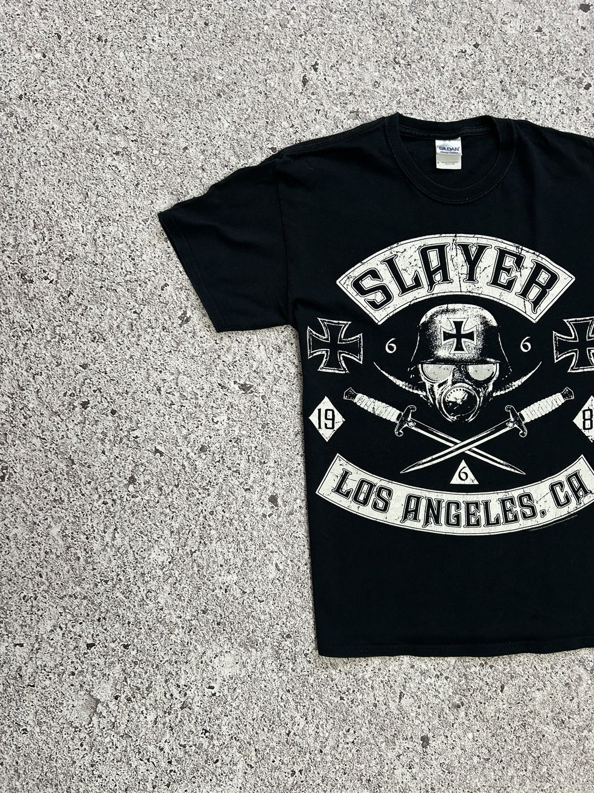 Slayer × Vintage Vintage Slayer Los Angeles CA Rock Band 2010 T-Shirt Size US M / EU 48-50 / 2 - 3 Thumbnail