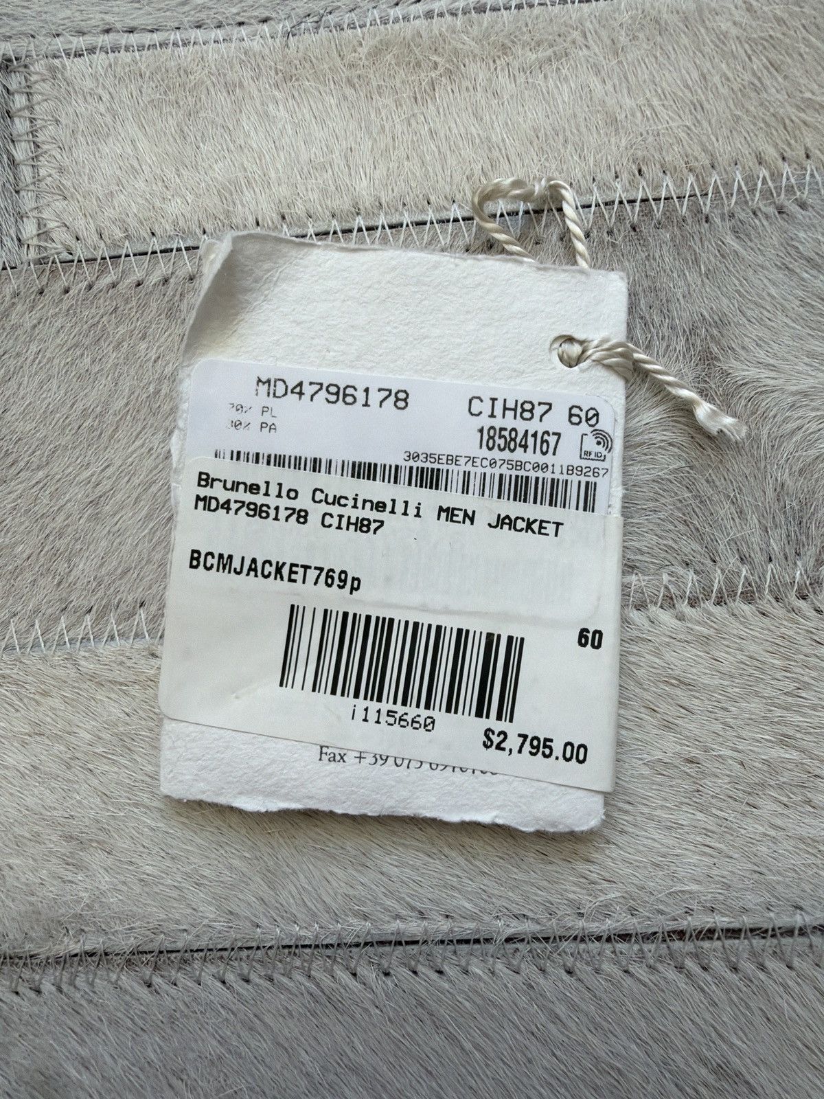Brunello Cucinelli Brunello Cucinelli Mens Trench Coat Size XXL Size US XL / EU 56 / 4 - 24 Thumbnail
