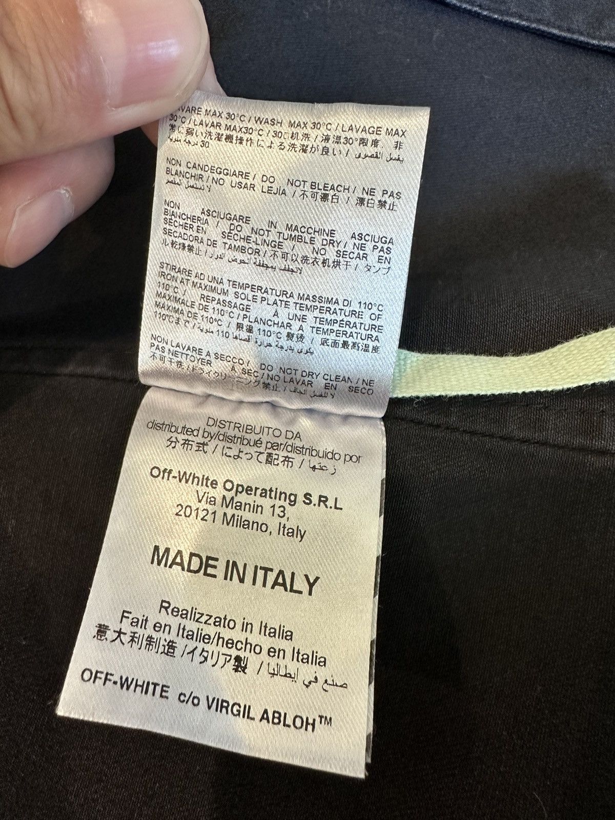 Off-White Off-white Oversized Jacket Italy Size US XS / EU 42 / 0 - 4 Thumbnail