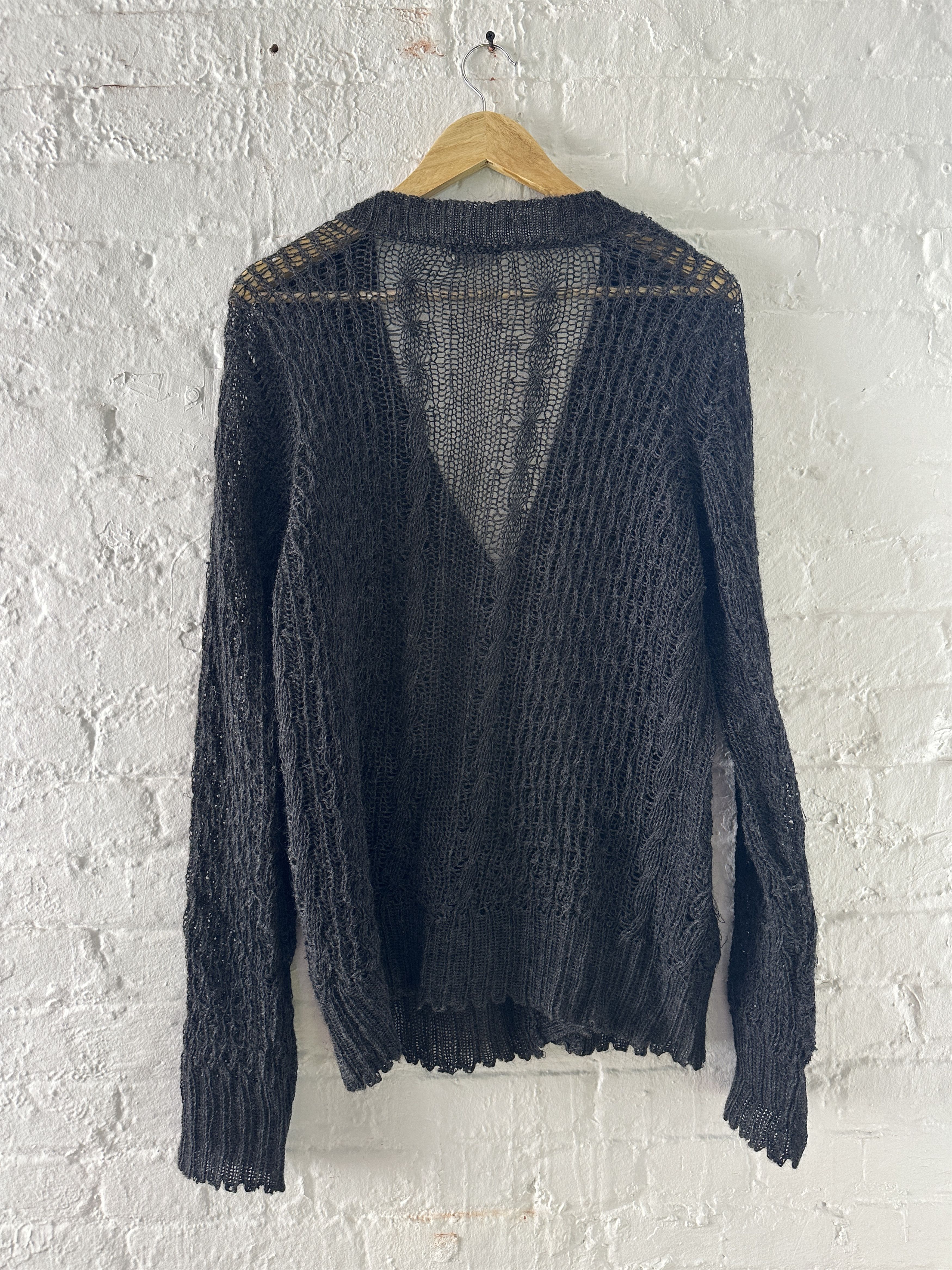 Dries Van Noten Dries Van Noten Loose Gauge Knit Cardigan Size US M / EU 48-50 / 2 - 5 Thumbnail