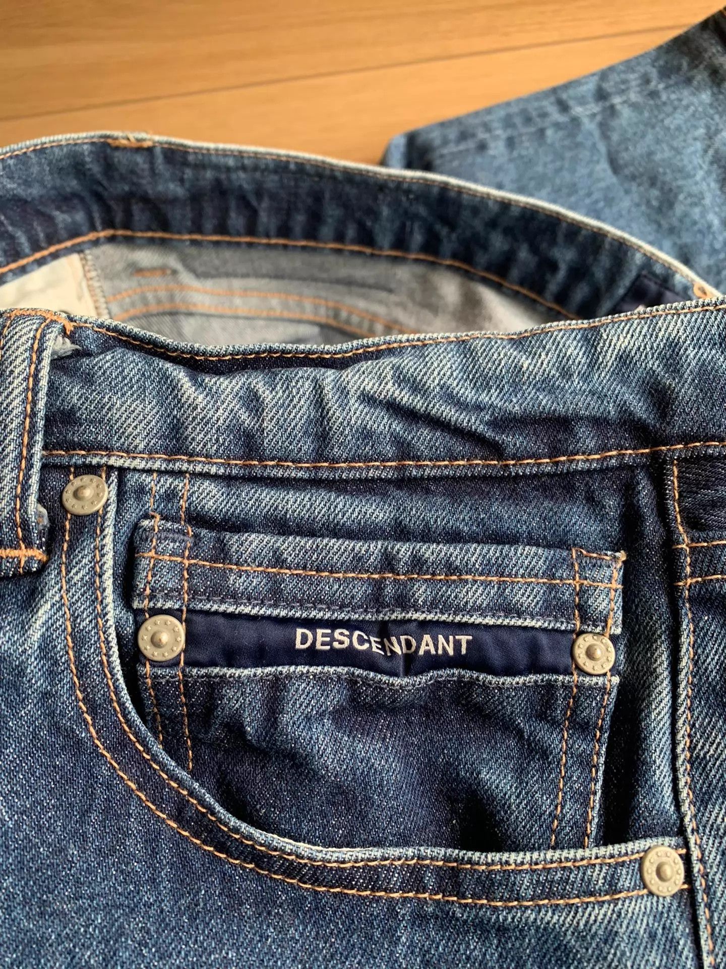 Descendant DESCENDANT 1986 Straight Vintage Wash Jeans Size US 34 / EU 50 - 7 Thumbnail