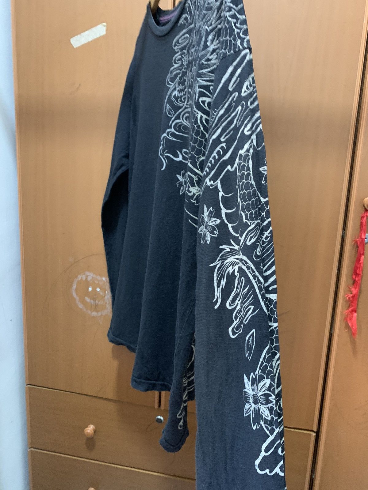 If Six Was Nine Sukajan Dragon Traditional Design Ifsixwasnine Longsleeve Size US XXL / EU 58 / 5 - 4 Thumbnail