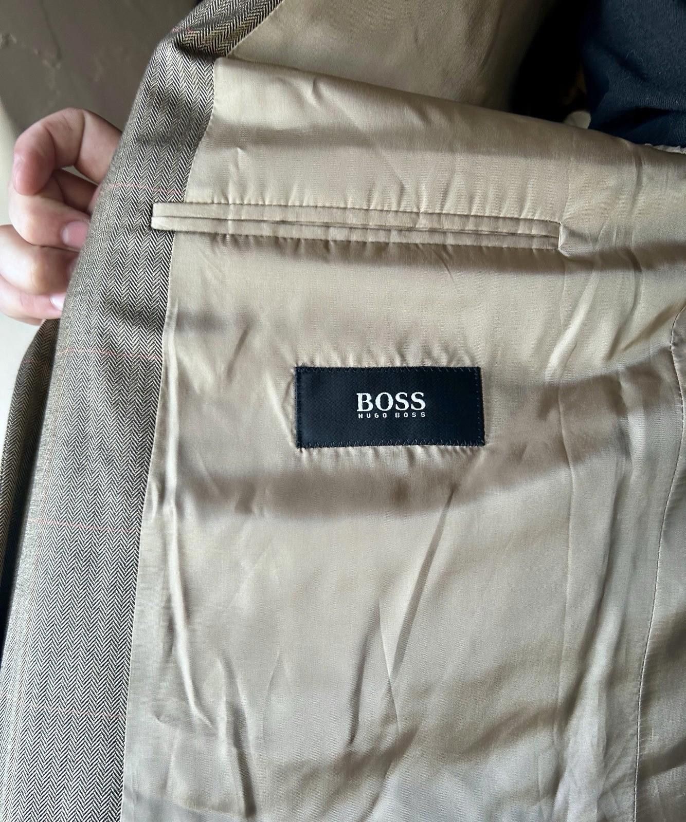 Hugo Boss Hugo Boss “Da Vinci” 42 Wool-silk Blazer Ethomas Green Size 42L - 6 Thumbnail