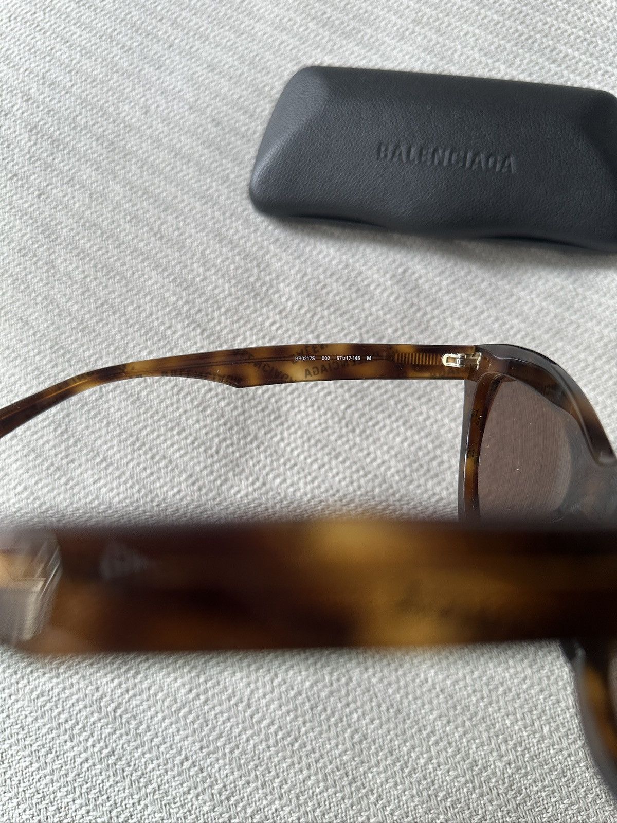 Balenciaga Balenciaga Tortoiseshell Sunglasses Size ONE SIZE - 4 Thumbnail