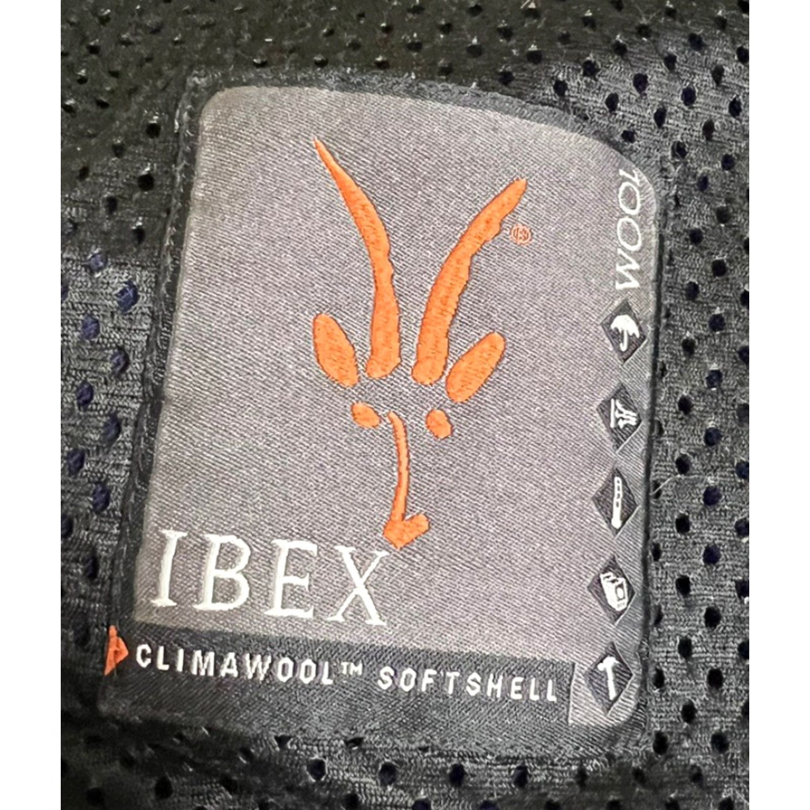 Vintage IBEX Jacket Mens XL Wool Blue Climawool Soft Shell Pockets Outdoor Hiking Carded Windbreaker Size US XL / EU 56 / 4 - 4 Thumbnail