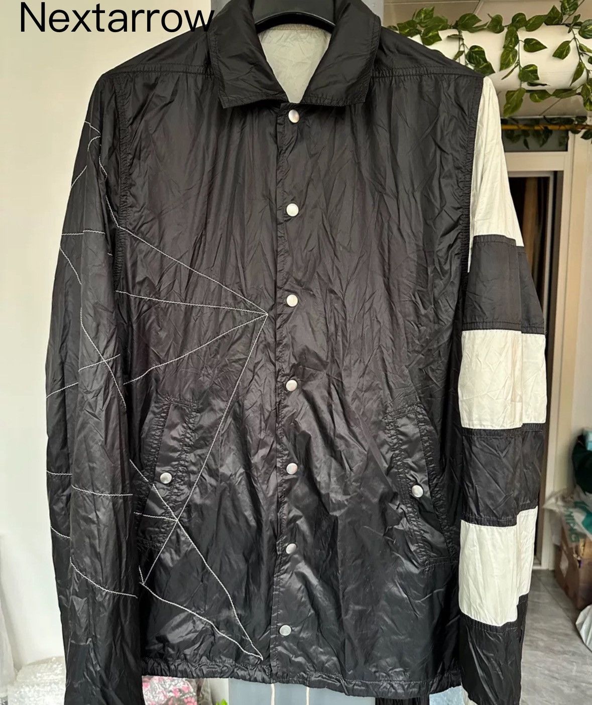 Rick Owens Rick Owens Classic Black and White Lightning Skin Jacket Size US S / EU 44-46 / 1 - 1 Thumbnail