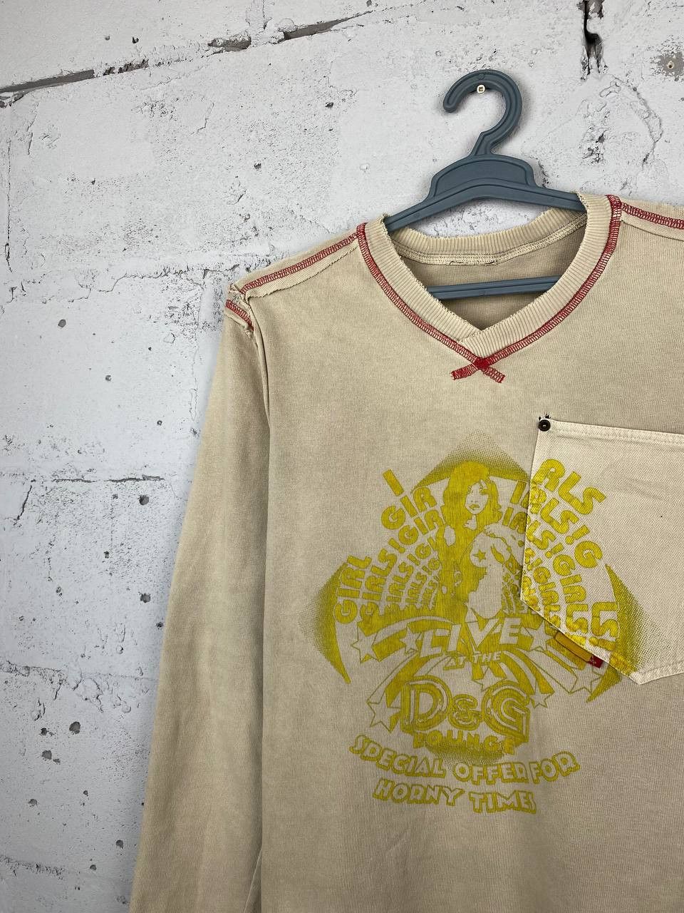 Dolce & Gabbana Dolce gabbana AVANT GARDE SWEATSHIRT VINTAGE DISTRESSEd Size US L / EU 52-54 / 3 - 1 Thumbnail