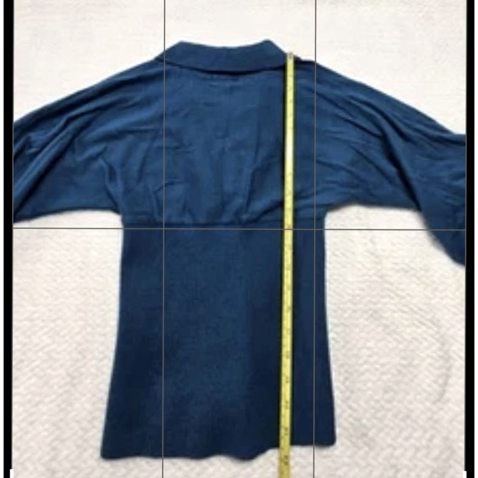 Vintage IZ Byer California Blue Batwing Style Blouson Waist Women’s M Size M / US 6-8 / IT 42-44 - 4 Thumbnail
