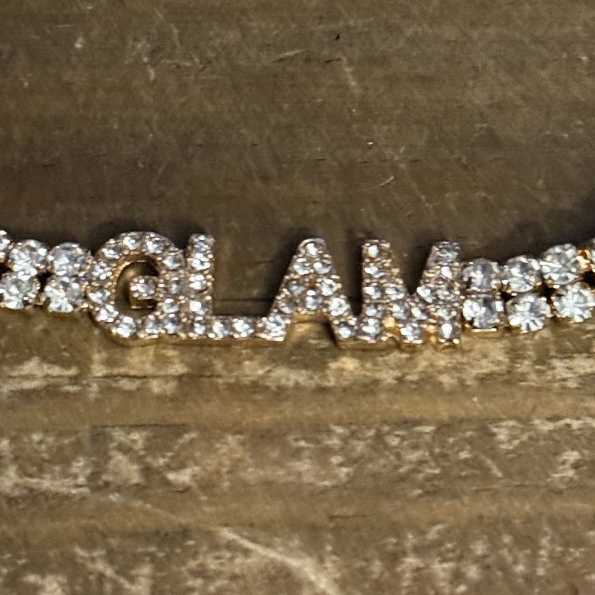 Other Gold tone GLAM tennis anklet Size ONE SIZE - 6 Thumbnail
