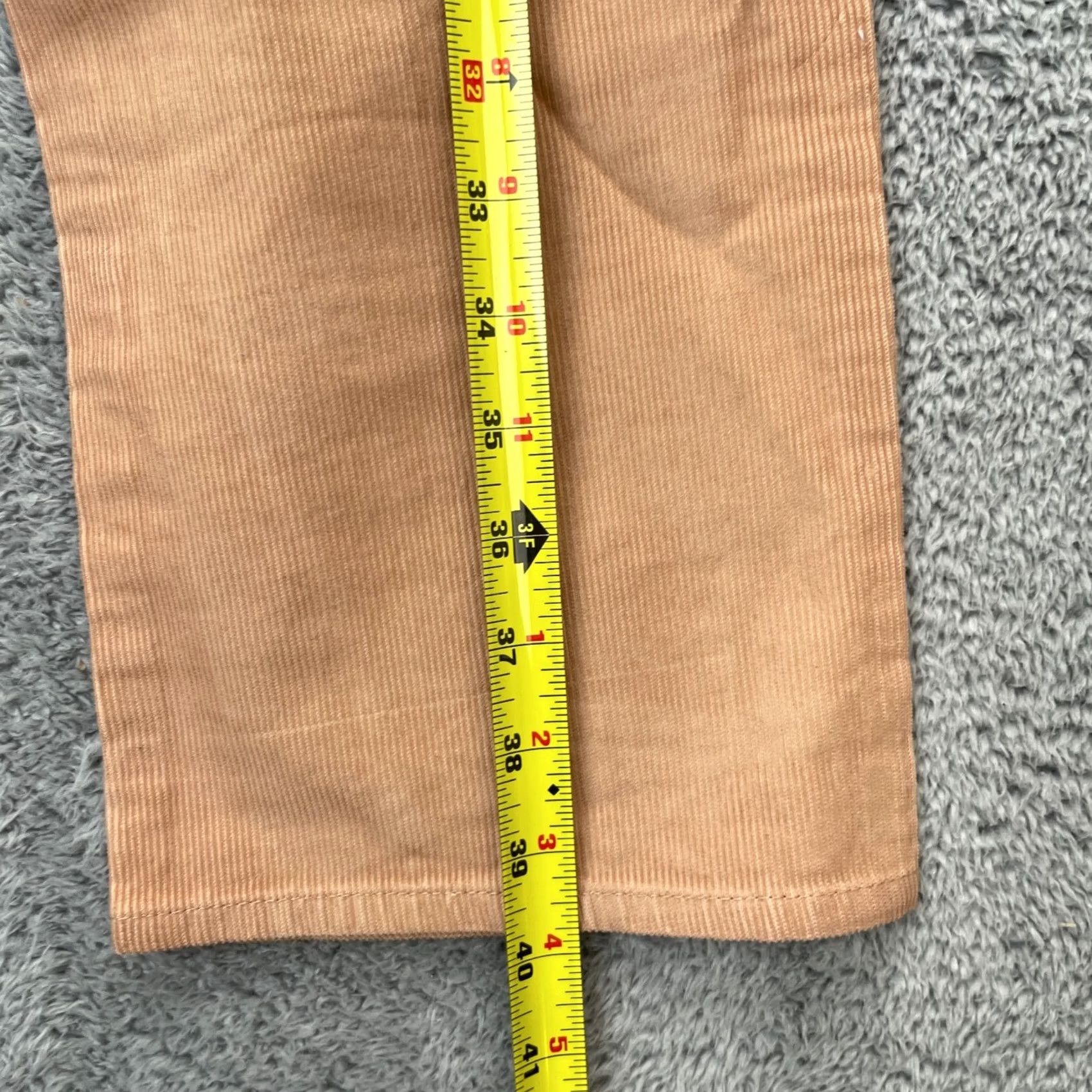 Gap Gap Pants Women 4 Brown Corduroy Straight Leg Cotton Logo Casual Classic Waterfall? Size 27" / US 4 / IT 40 - 7 Thumbnail