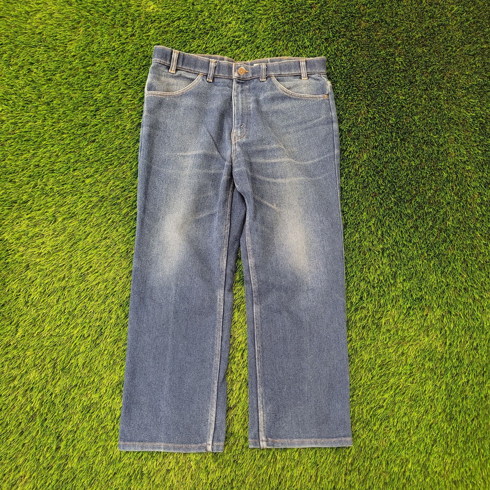 Levi's Vintage LEVIS 547 Ankle Jeans 34x25 Faded Whiskered Blue-Tab Size US 34 / EU 50 - 1 Thumbnail