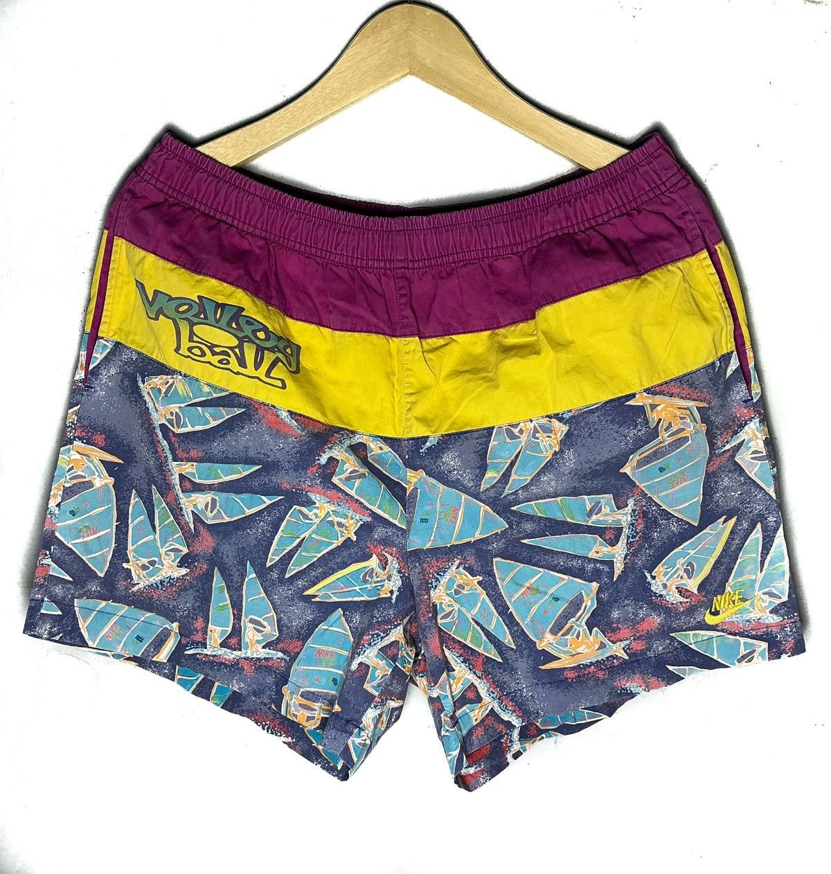 Nike Vintage 90s nike shortpants Size US 32 / EU 48 - 1 Thumbnail