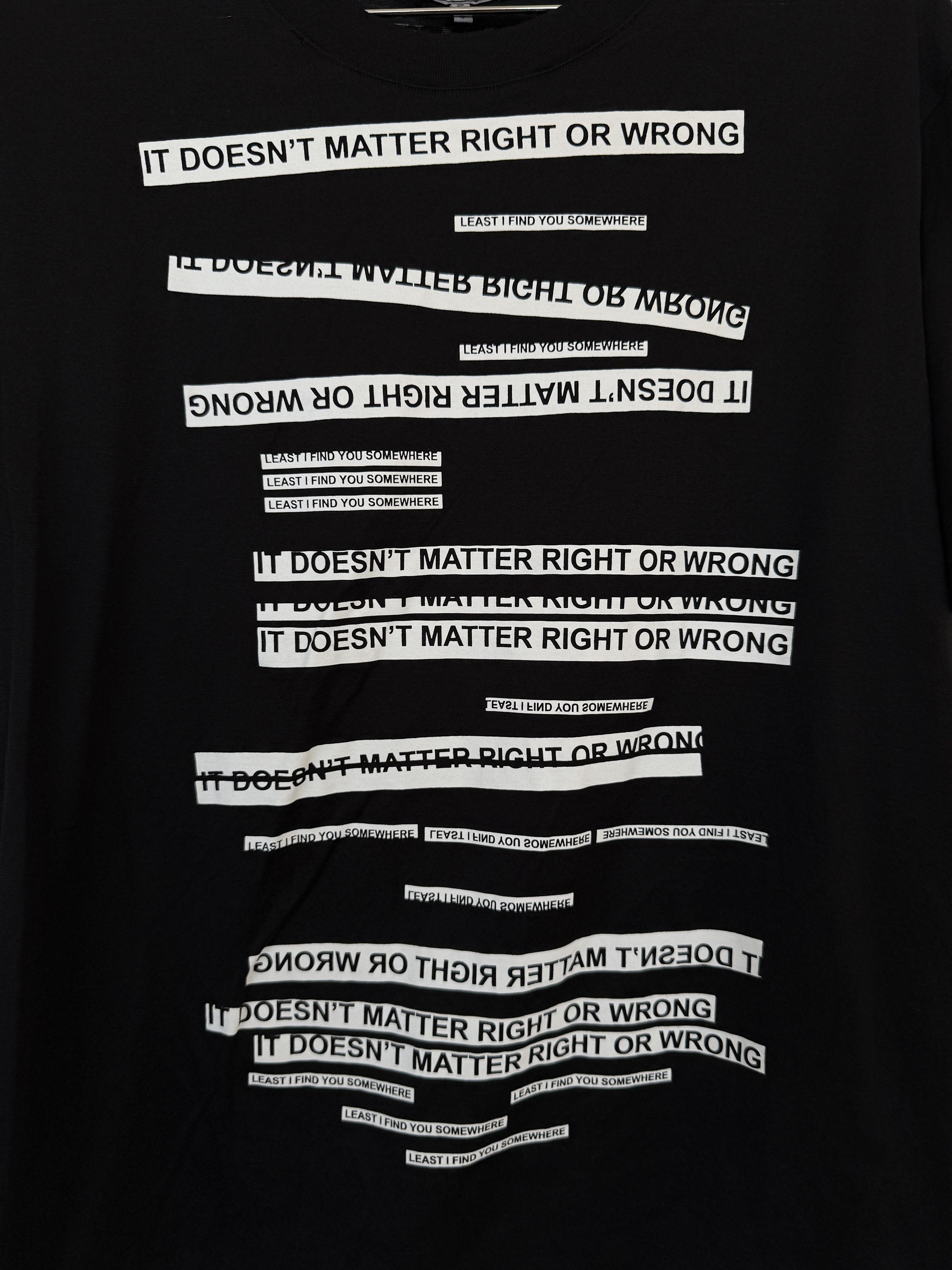 Lanvin Lanvin DOESN'T MATTER RIGHT OR WRONG Shirt Size US M / EU 48-50 / 2 - 5 Thumbnail