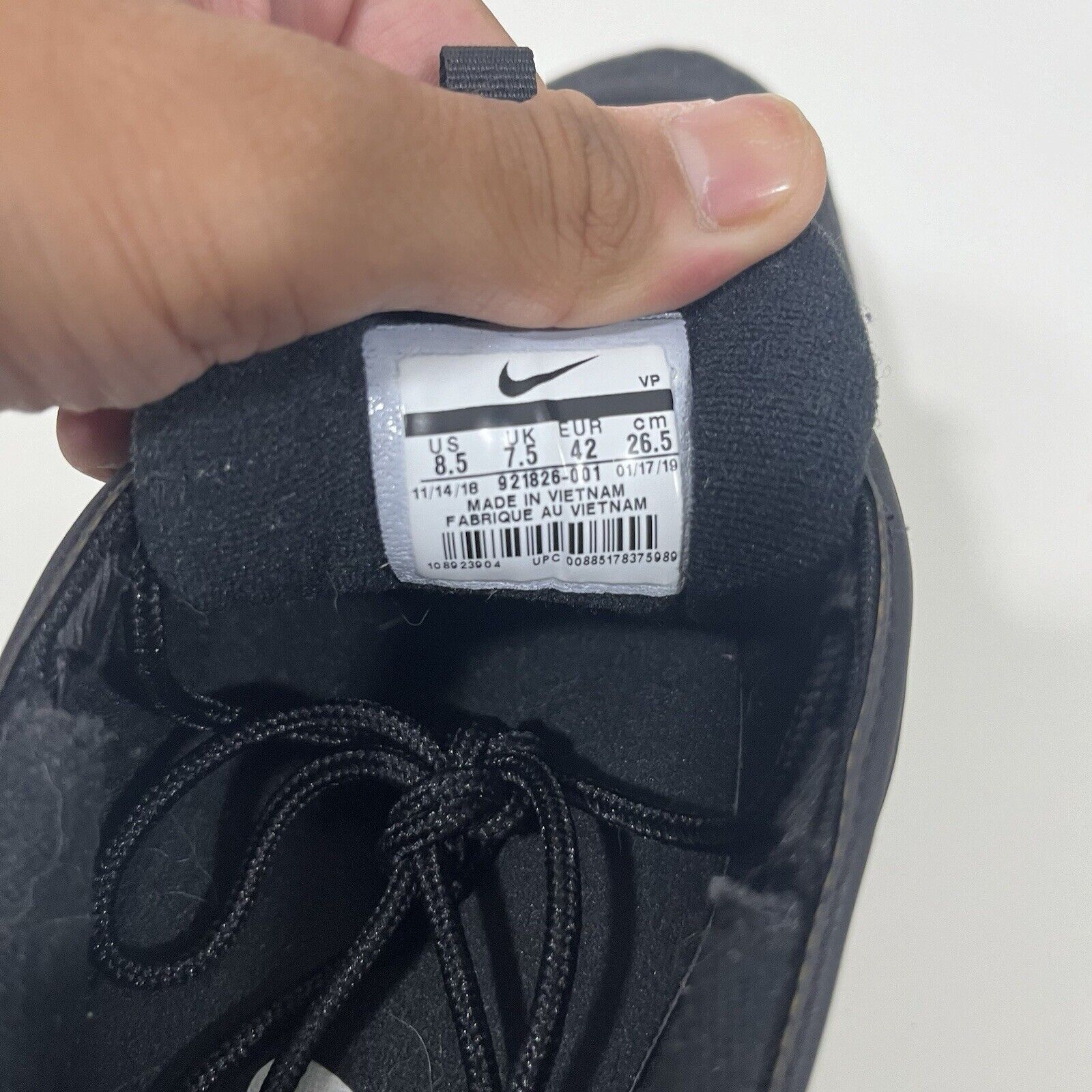 Nike Size 8.5 - Nike Air Max 97 Black Size US 8.5 / EU 41-42 - 7 Thumbnail