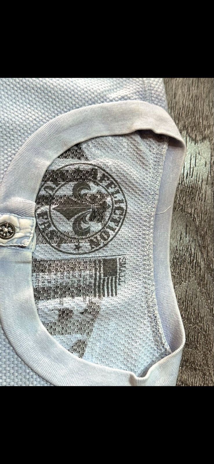 Affliction × Vintage Affliction ARCTIC LIGHT LS HENLEY Size S / US 4 / IT 40 - 3 Thumbnail