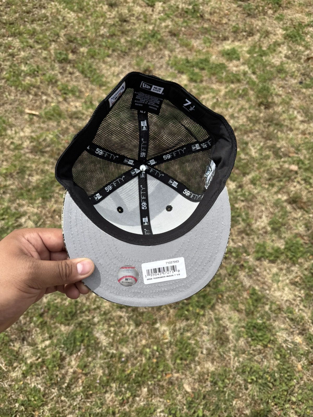 New Era New Era 59Fifty Prociety Texas Rangers 🐍 Size 7 1/2 Size ONE SIZE - 5 Thumbnail