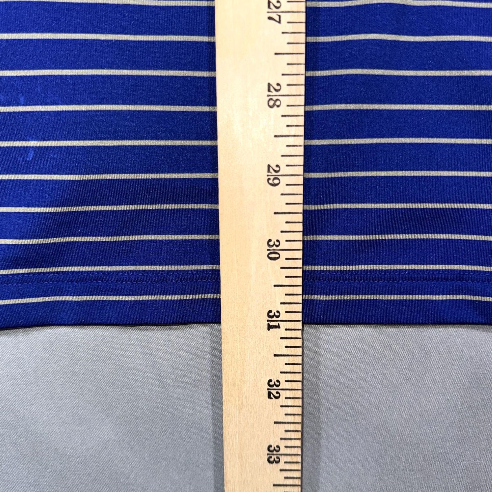 Polo Ralph Lauren RLX Ralph Lauren Polo Shirt Mens M Blue Stripe Golf Performance Short Sleeve Size US M / EU 48-50 / 2 - 8 Thumbnail