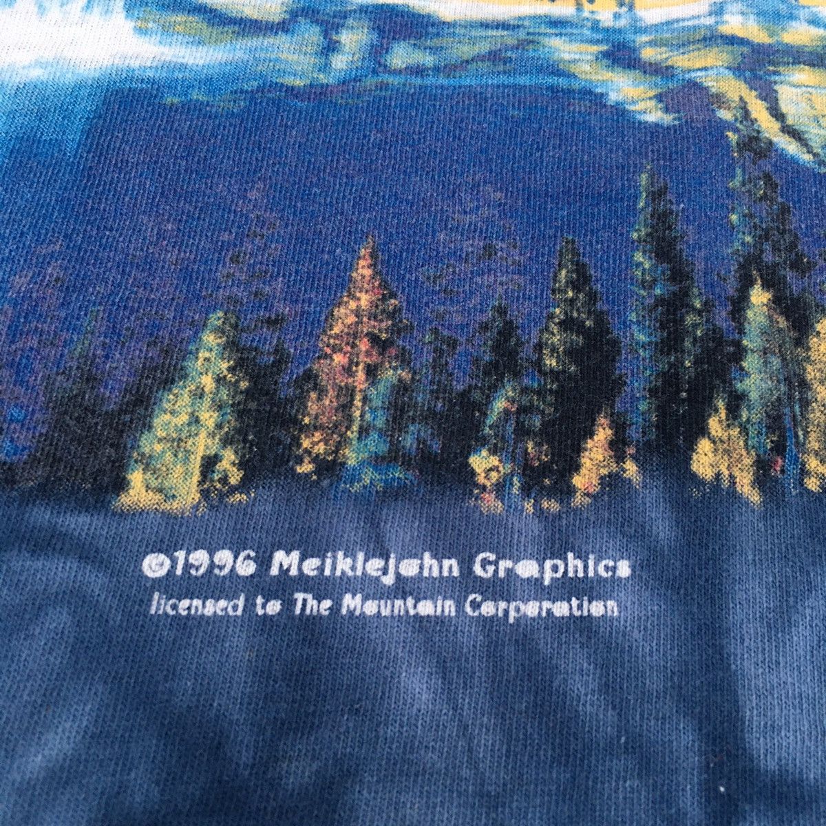 The Mountain Vintage 1996 The Mountain Graphics Tee Size US L / EU 52-54 / 3 - 3 Thumbnail