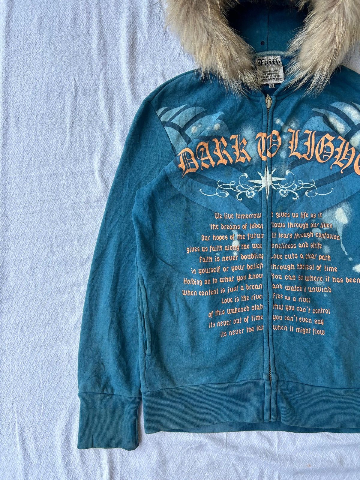 Japanese Brand Fur hoodie faith connexion light heaven style ifsixwasnine Size US M / EU 48-50 / 2 - 5 Thumbnail