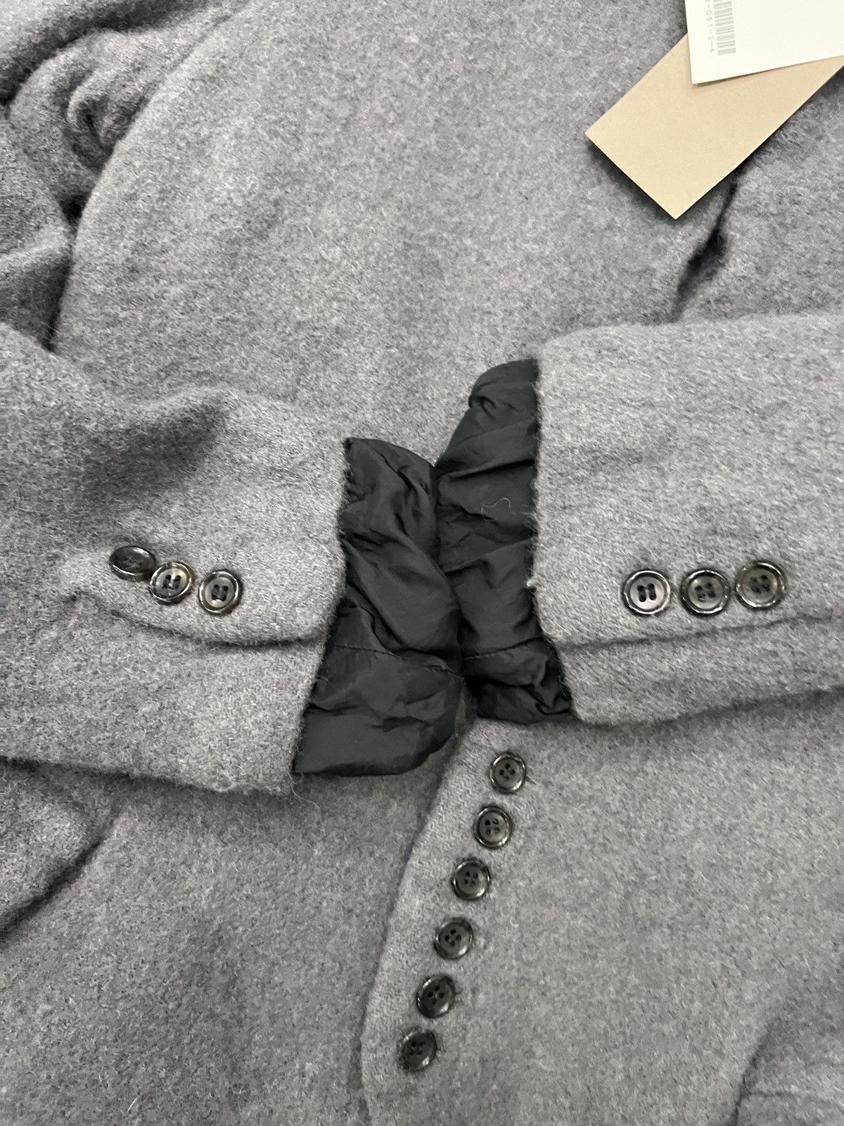 Comme des Garcons Homme Plus Comme des Garçons Homme Plus FW22 Runway Felted Pleated Butt Size 42L - 23 Thumbnail