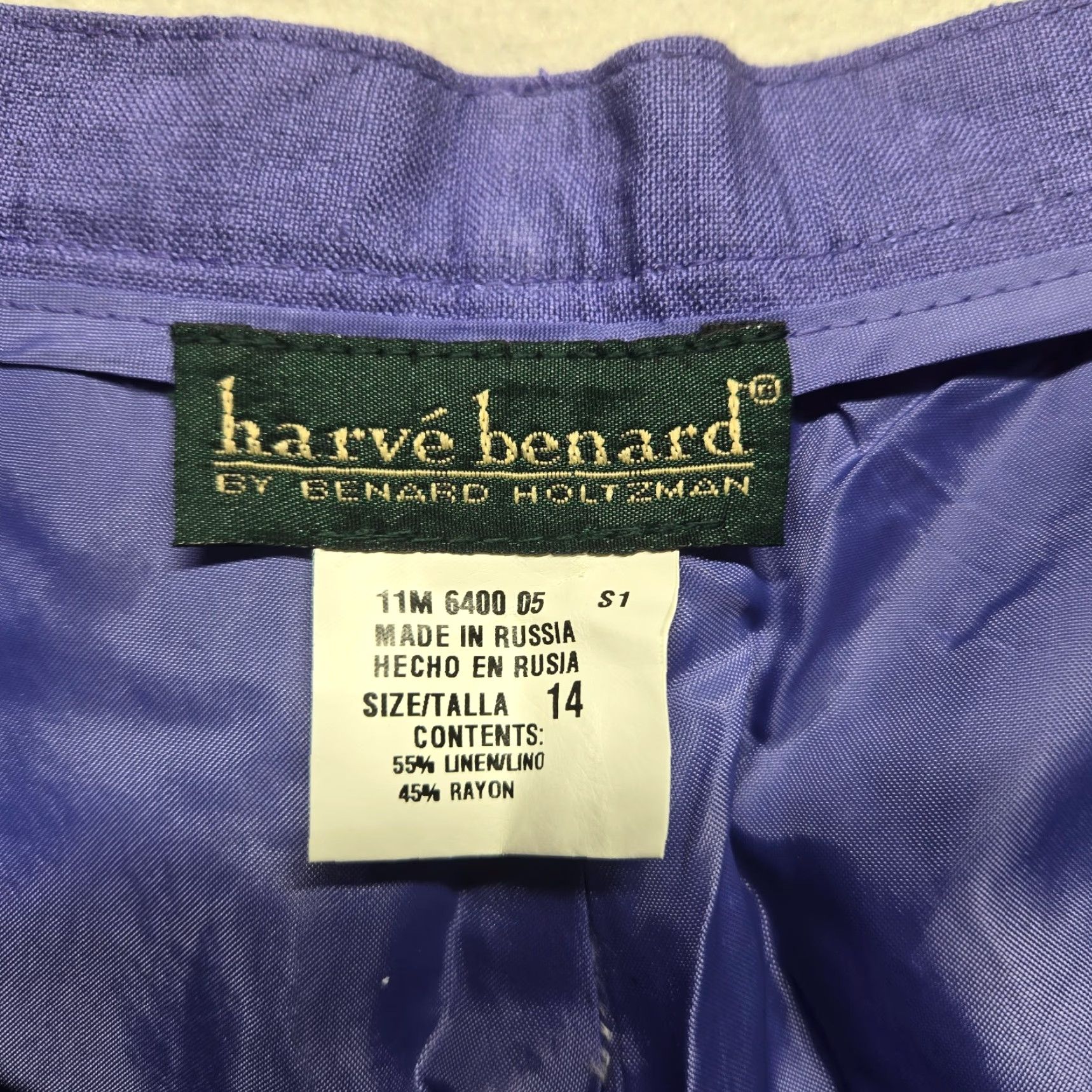 Vintage VINTAGE Harve Benard Shorts Top? Size 36" / US 14 / IT 50 - 2 Thumbnail