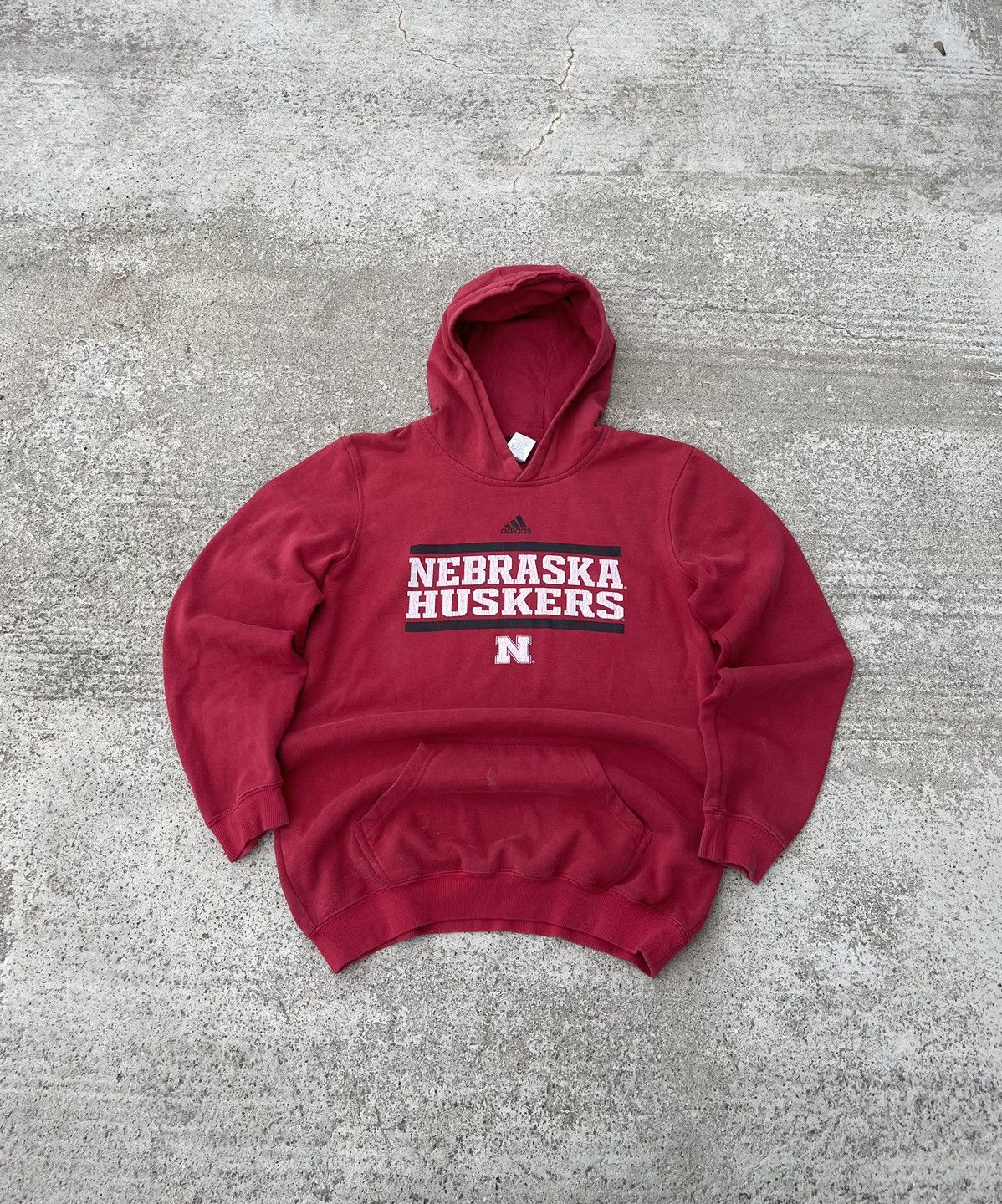 Adidas Adidas vintage hoodie Size US XL / EU 56 / 4 - 1 Thumbnail