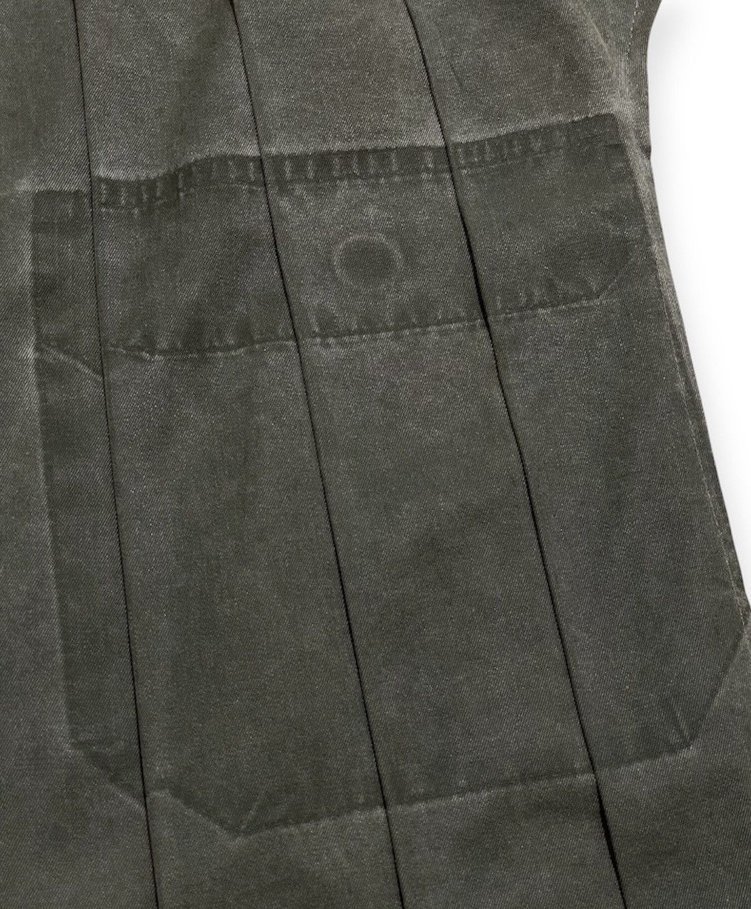 Undercover 99AW “ Relief” Butcher Apron Skirt Size 28" / US 6 / IT 42 - 6 Thumbnail
