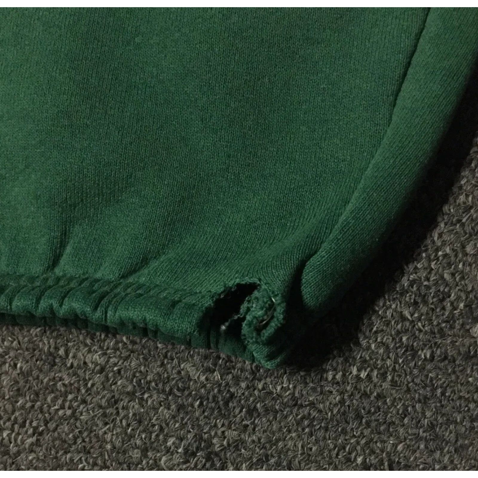 Hanes VINTAGE Hanes Sweatpants L Green 90s 80s Distressed Grunge Track PE Gym Skate Surf PFU Men's Pants Activewear Size US 33 - 4 Thumbnail