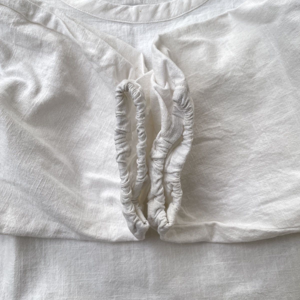 L.F. Markey LF Markey Fabian Top Shirt White Linen Blend Casual Ladies Size XS / US 0-2 / IT 36-38 - 9 Thumbnail