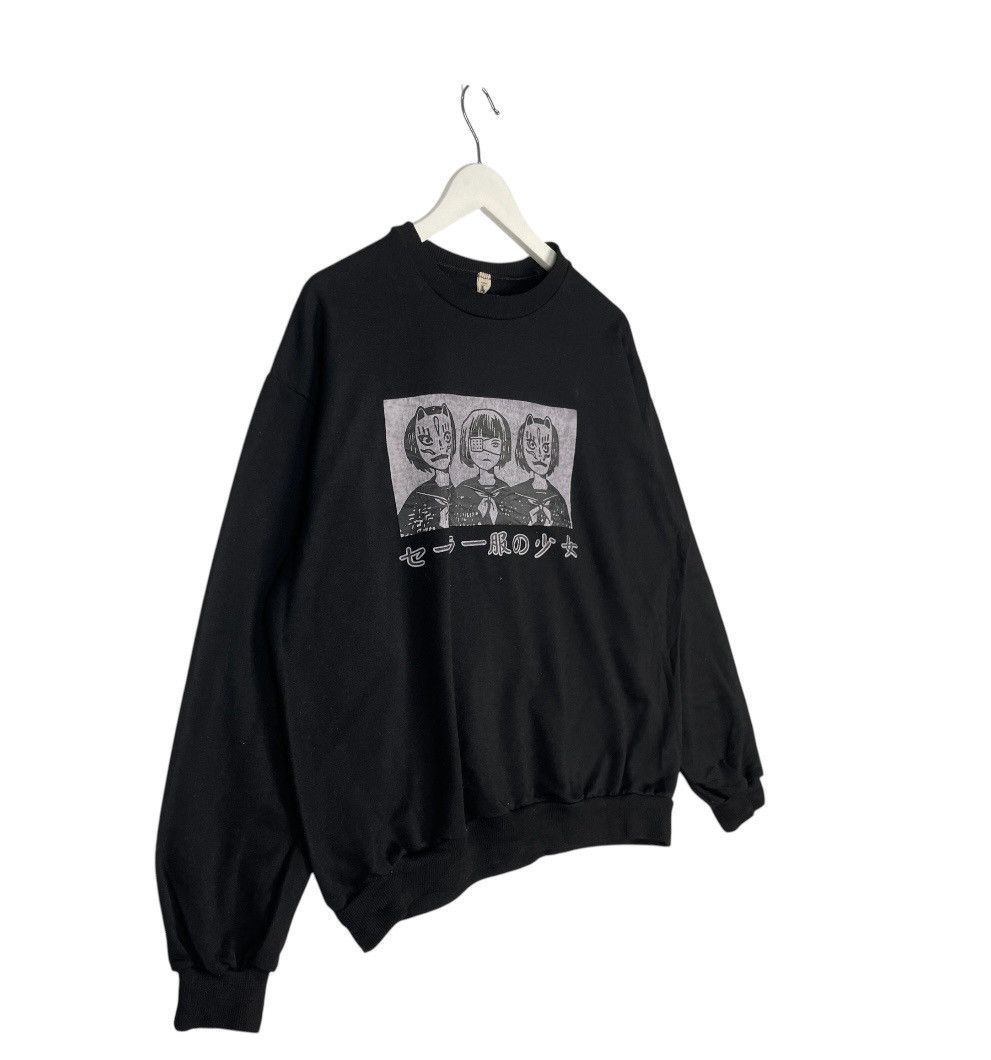 Designer × Vintage Vintage Hoodie/sweater casual sailor girl Japanese print Size US S / EU 44-46 / 1 - 3 Thumbnail