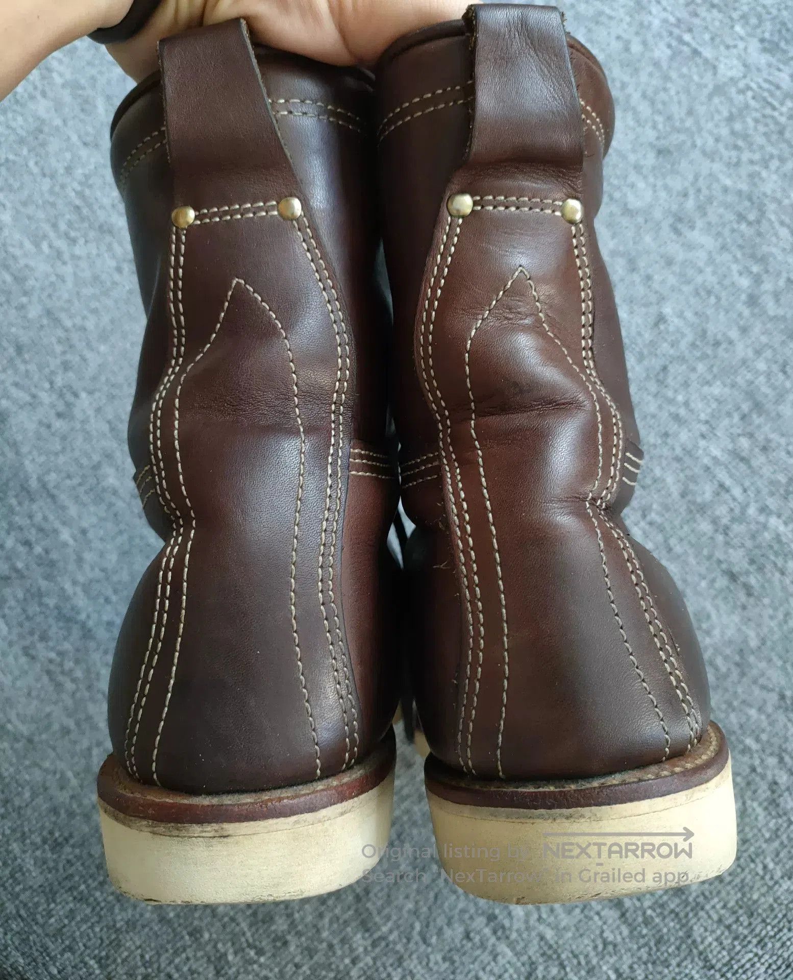 RRL Ralph Lauren RRL Brunel Leather Work Boot. Size US 9 / EU 42 - 6 Thumbnail