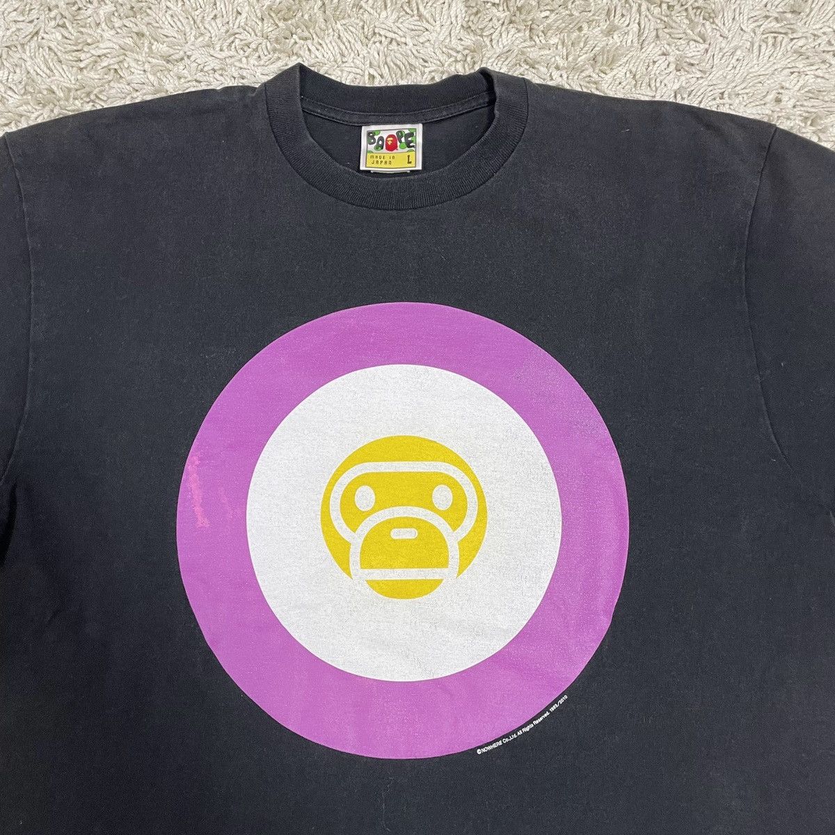Bape Bathing Ape vintage Target Bape Face Tee Size US L / EU 52-54 / 3 - 5 Thumbnail