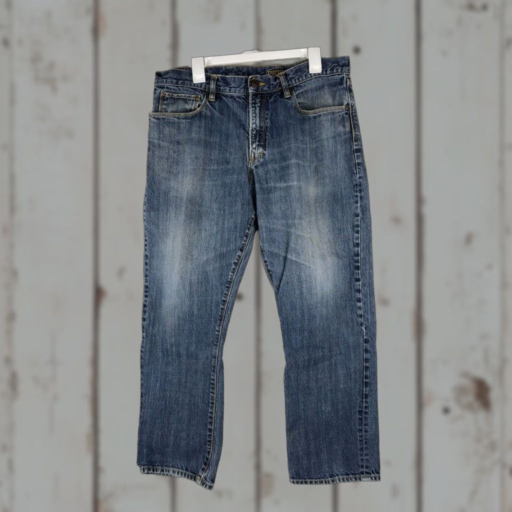 Gap VINTAGE Gap Men's Jeans Size 36X30 Straight Fit Dark Wash Cotton 90s Preppy Fashion Size US 36 / EU 52 - 1 Thumbnail