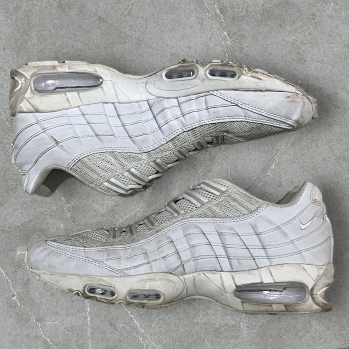 Nike Nike Airmax 95 White Size US 12 / EU 45 - 5 Thumbnail